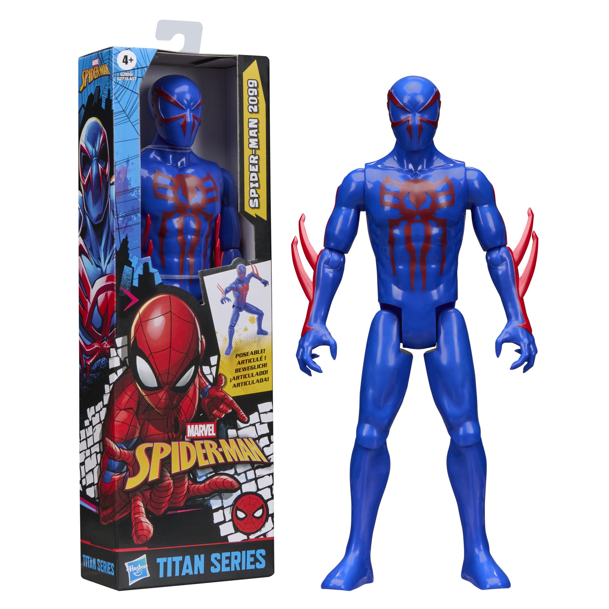 Spider-Man Spider-Man 2099 Action Figure - 12 Inch Scale, 11 Points of Articulation, Ages 4+ 6