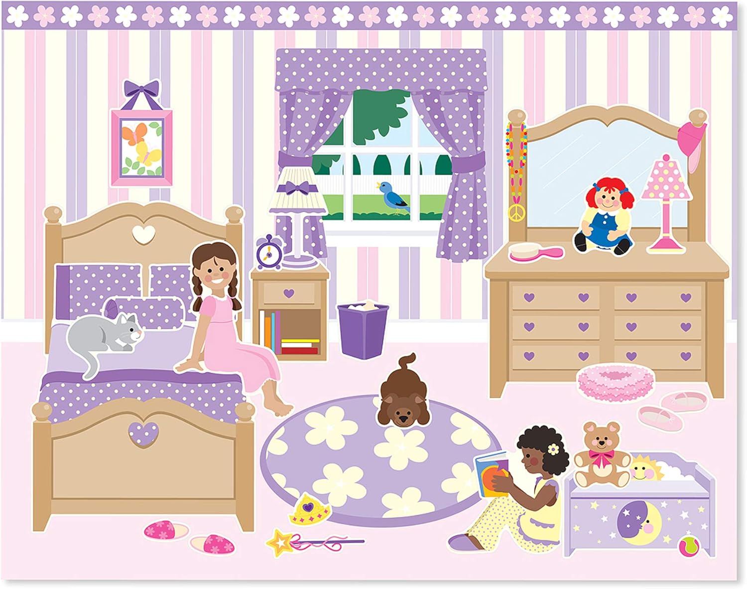 Melissa & Doug Reusable Sticker Pad - Play House! | Activity Pad | Sticker Pad | 3+ | Gift for Boy or Girl 6
