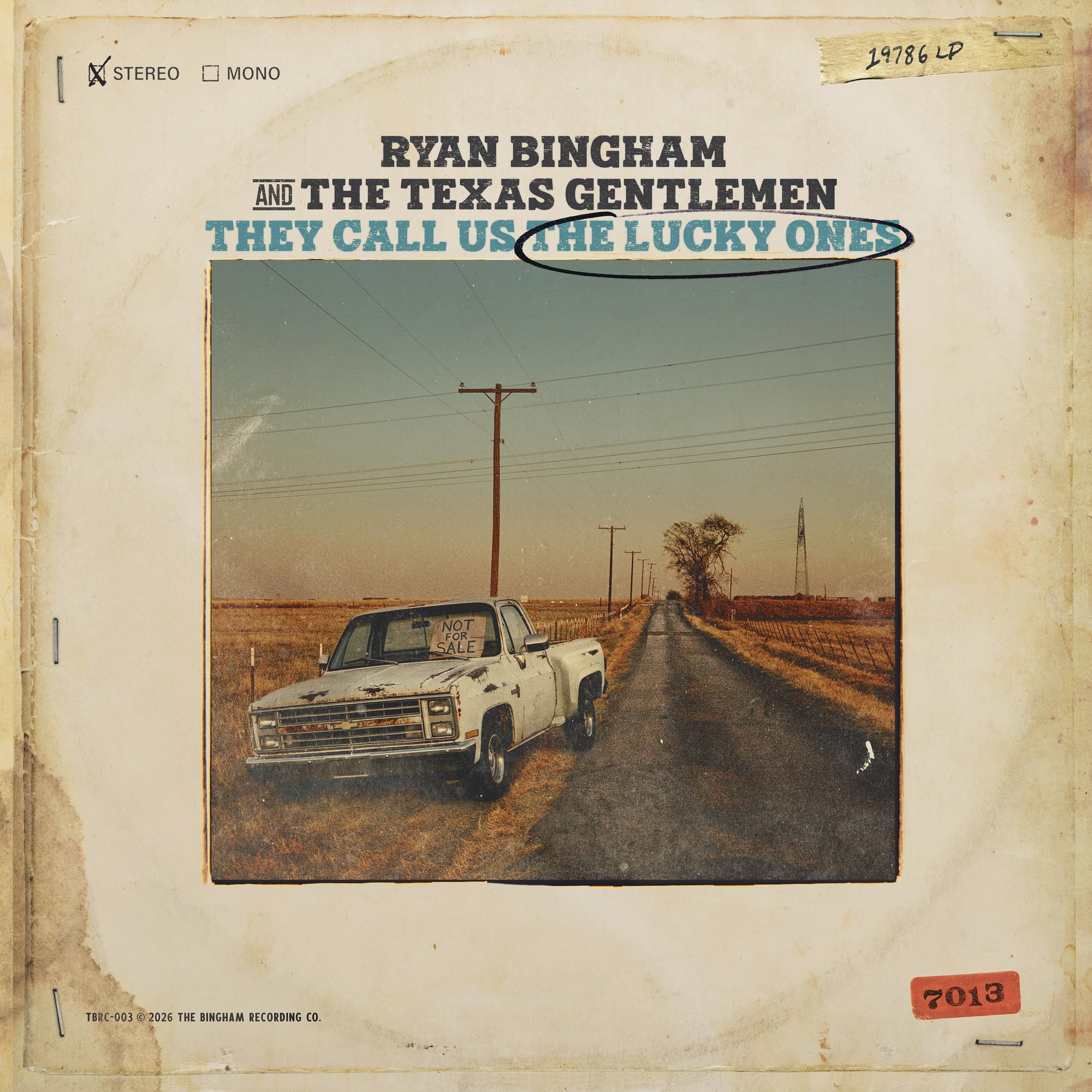 Ryan Bingham - They Call Us The Lucky Ones [CD] 1