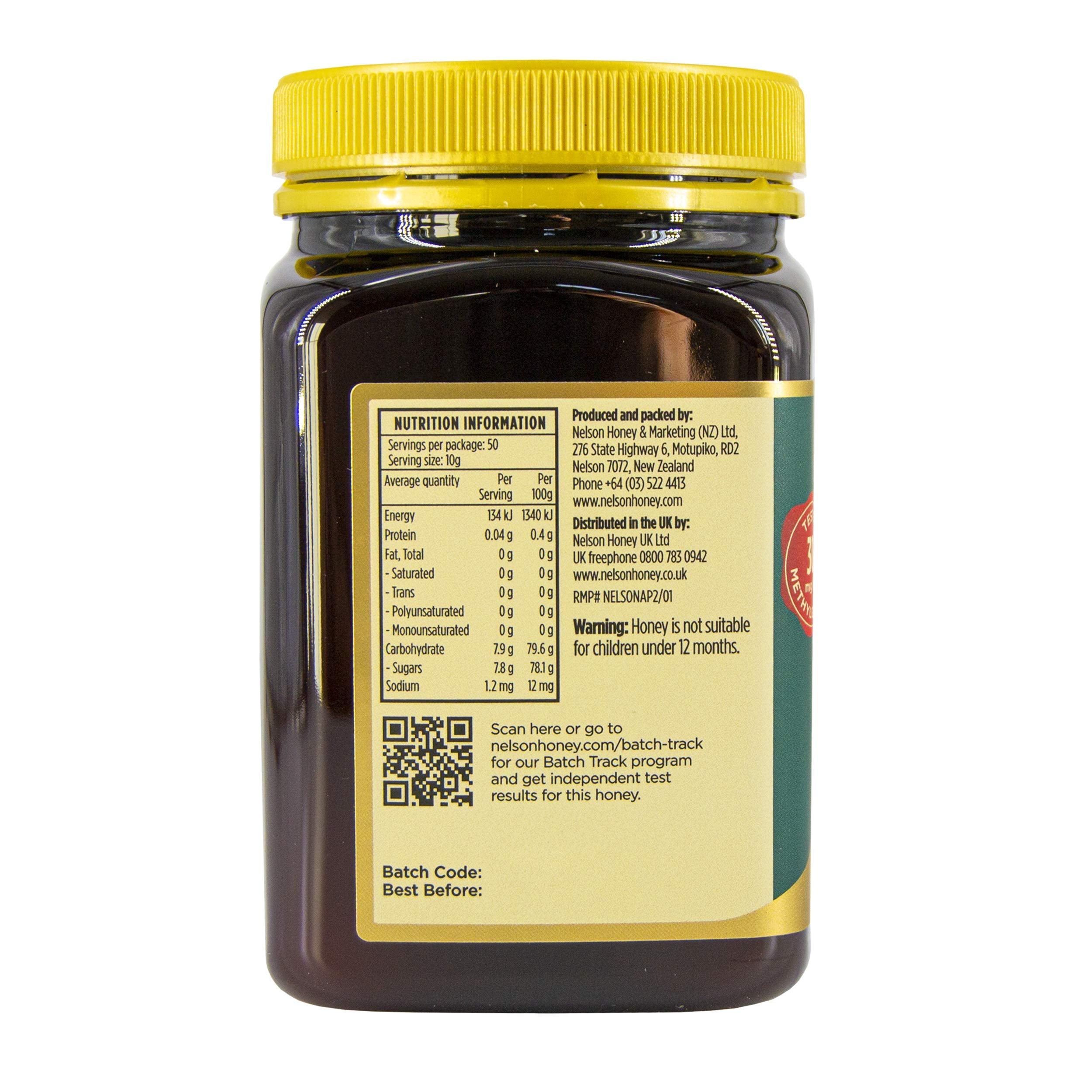 Nelson Honey New Zealand Classic Manuka Honey 30+ MGO | Maintenance Grade | 500 g 3