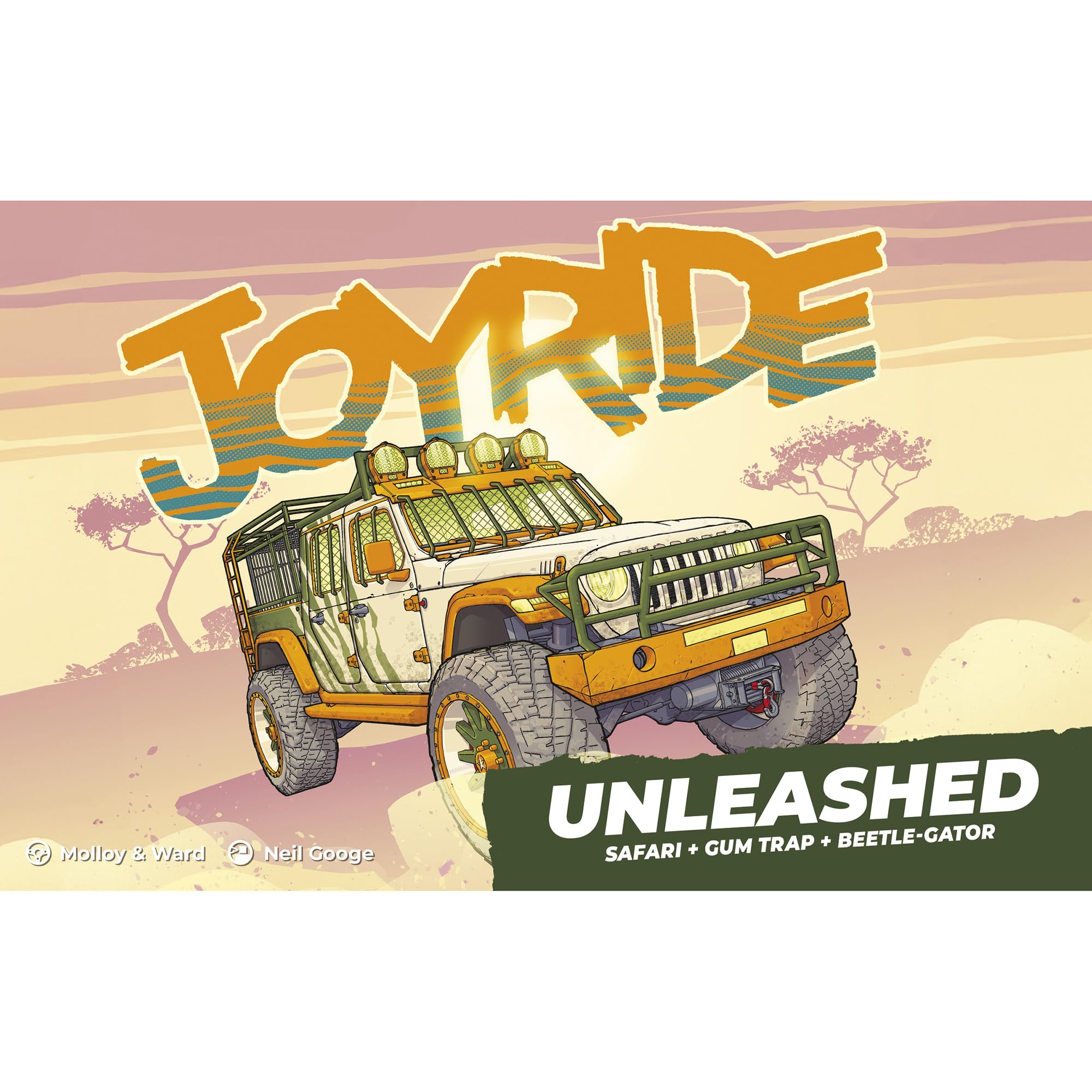 Rebellion Unplugged JOYRIDE: Unleashed Racing Board Game Expansion | 2 Players | Ages 14+ 1