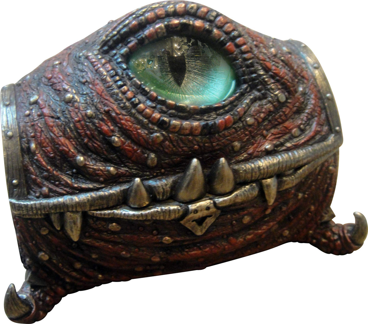 Nemesis Now Dragon Eye Trinket Box - Red Resin