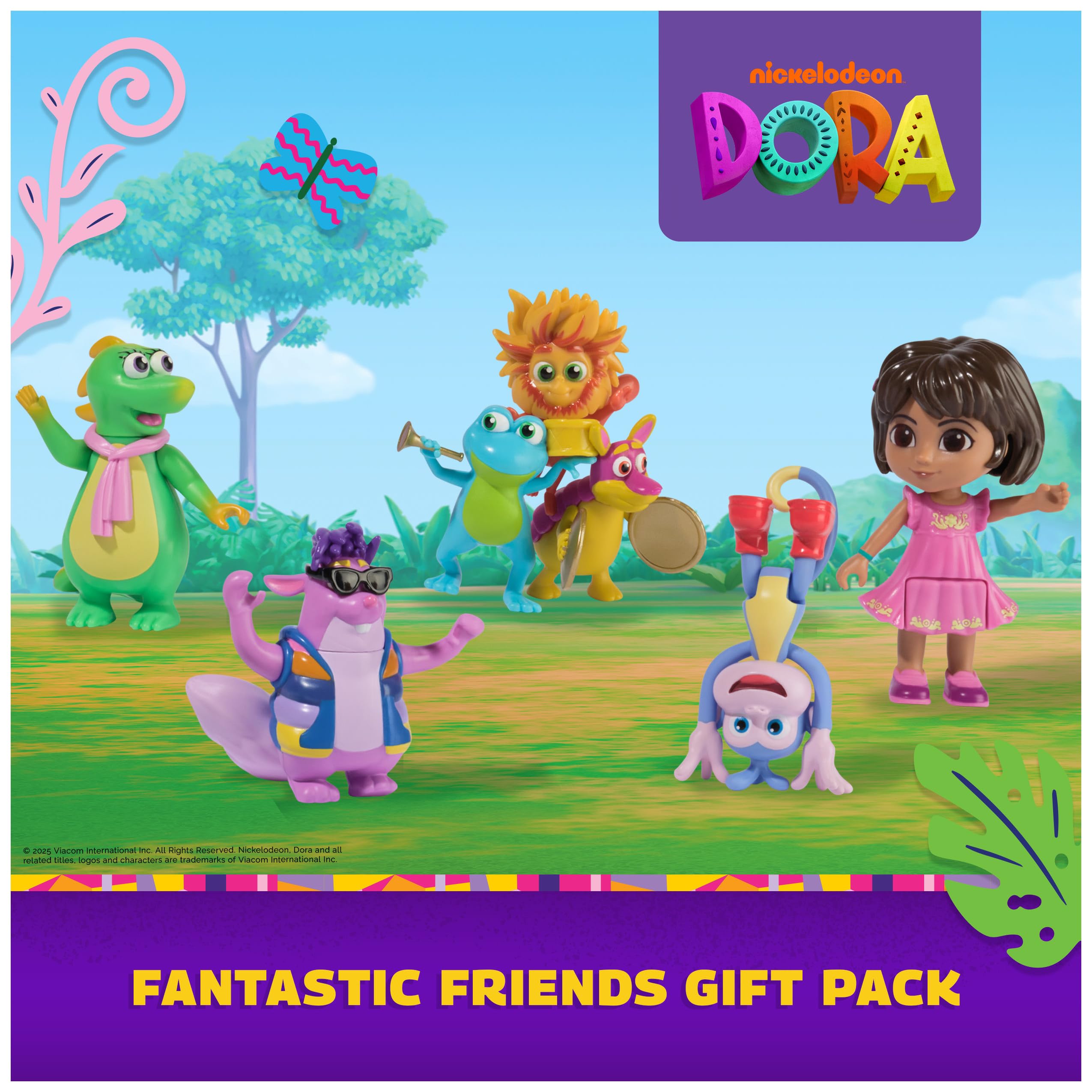 DORA Fantastic Friends Gift Pack with 5 Figures | Ages 3+ | Movable Parts
