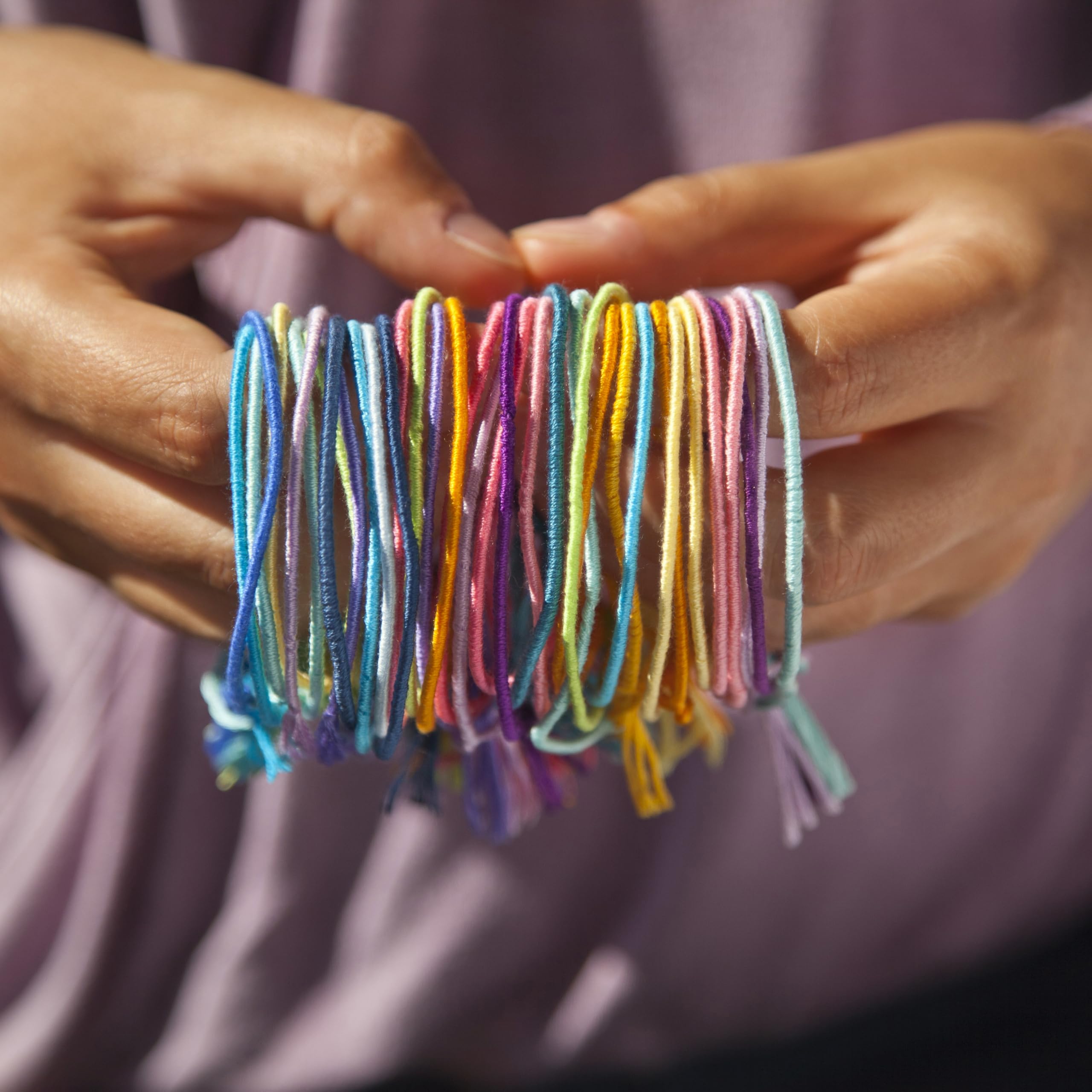 PlayMonster Loopdedoo Friendship Bracelet Maker - Spinning Loom for Unique Designs | Multicolor Plastic 4