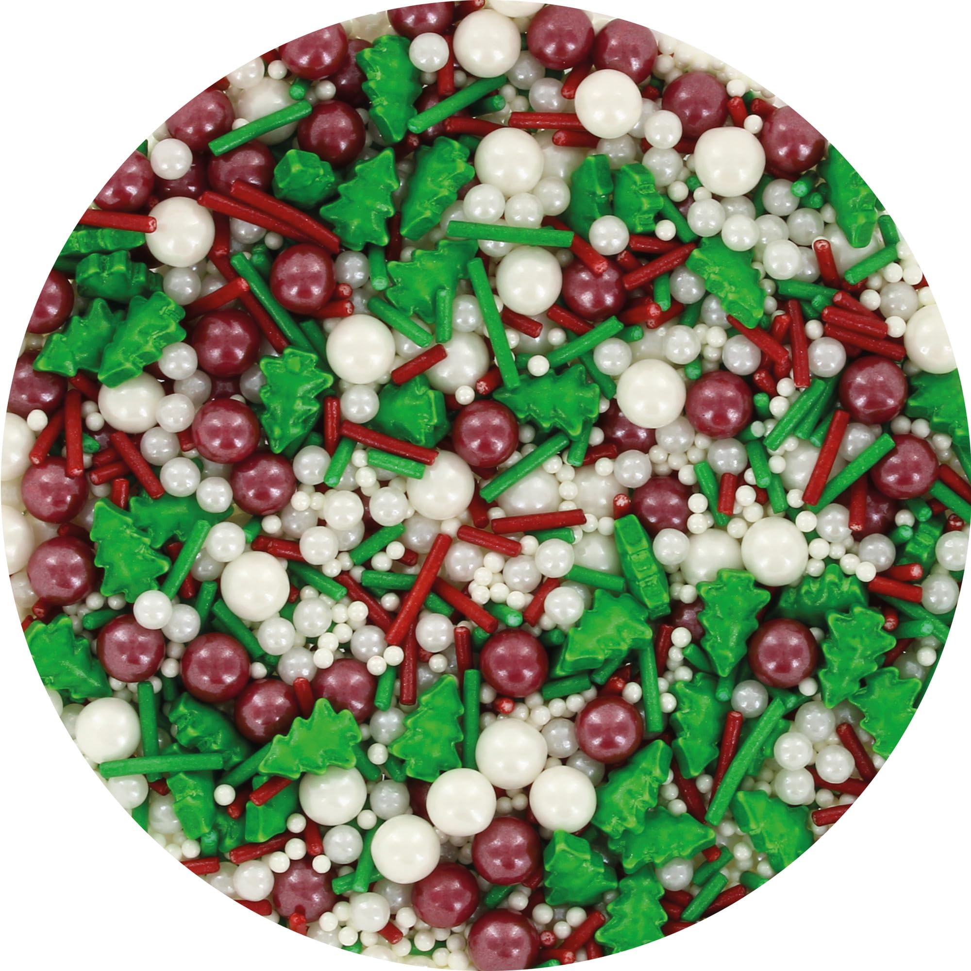 Baked with Love - Christmas Sprinkles Edible Decorations 100g 7