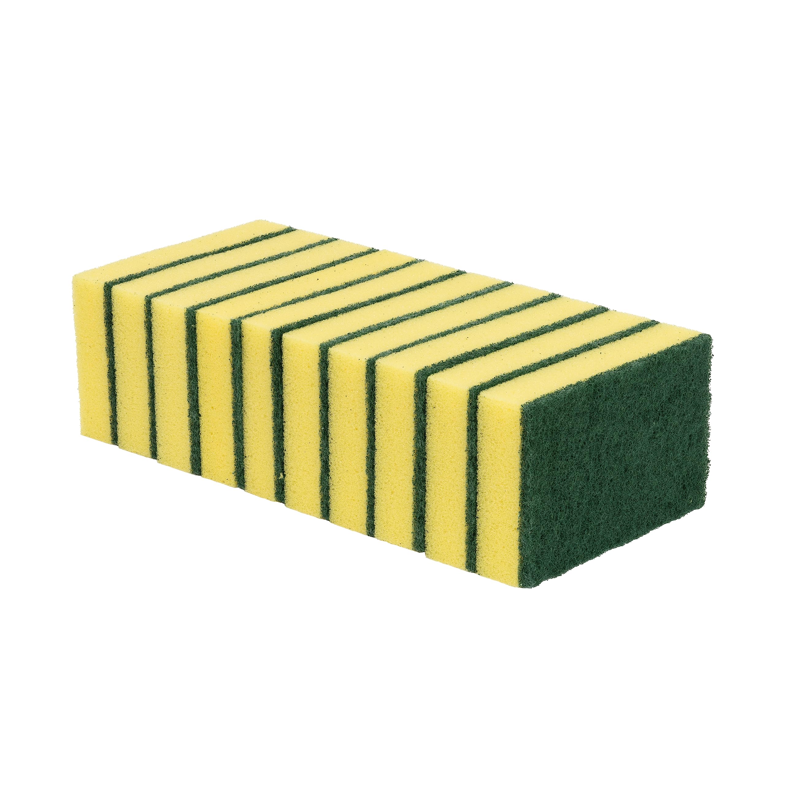 Blake & White Heavy Duty Sponge Scourers - Dual-Sided Cleaning | 10 Pack | 14 x 8.5 x 2.5 cm 1