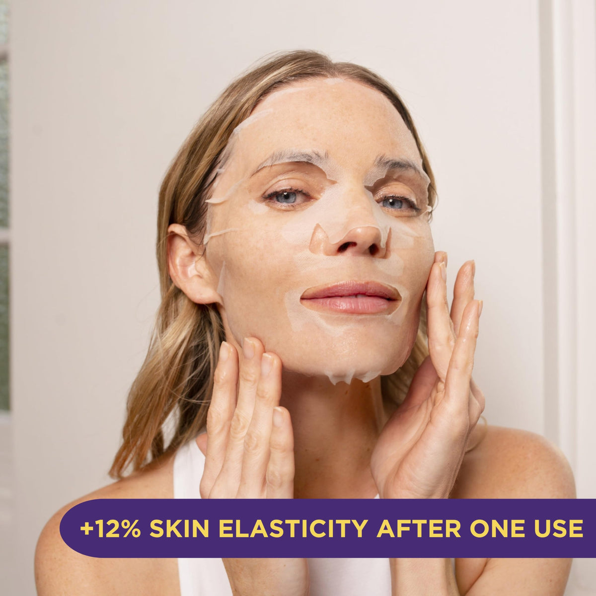 Skin Republic Collagen & Vitamin E Infusion Sheet Mask - Anti-Aging, Fine Lines & Wrinkles, Firming | Pack of 1