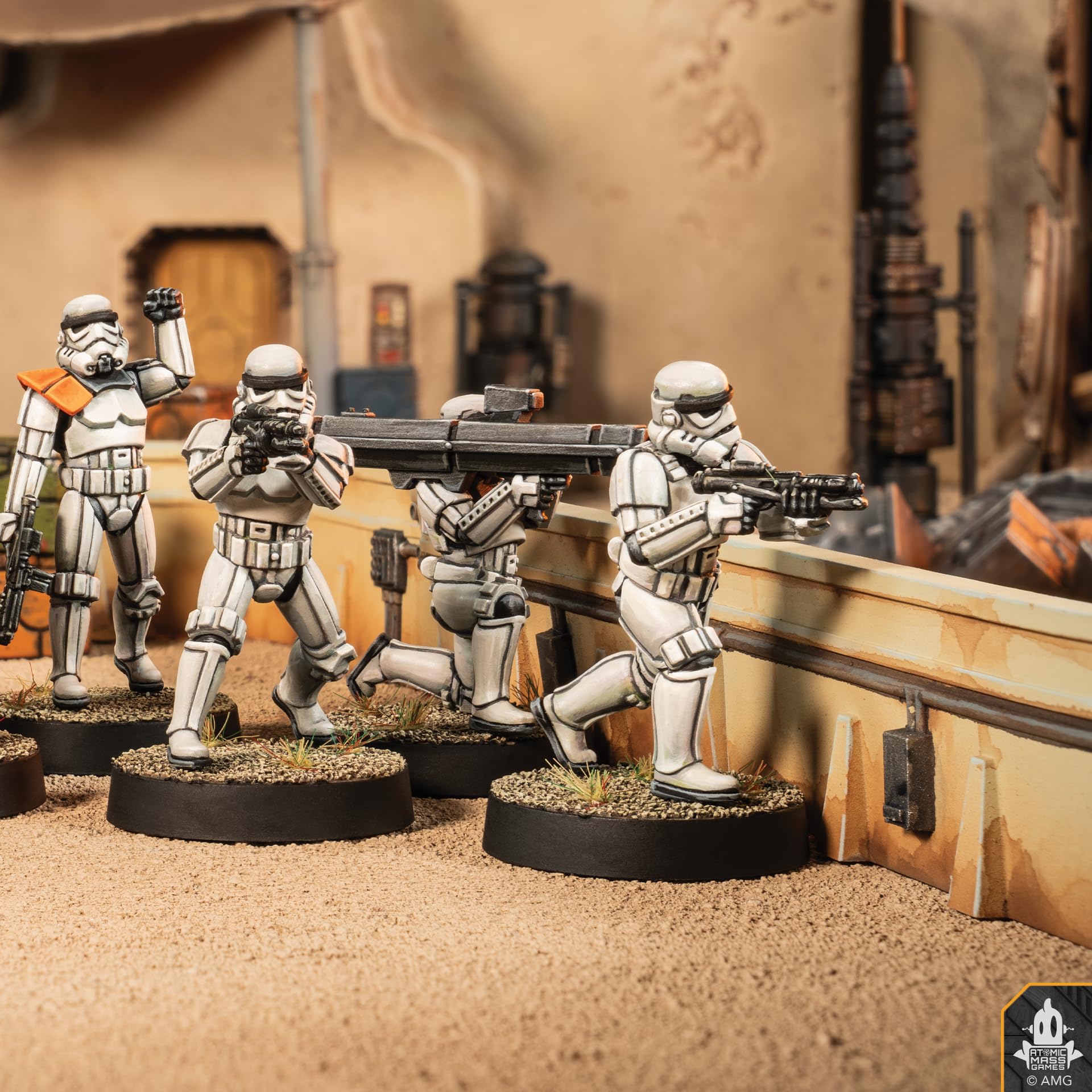 ATOMIC MASS GAMES Star Wars Legion: Stormtroopers Miniatures Board Game | 11 Miniatures | Age 14+ 5