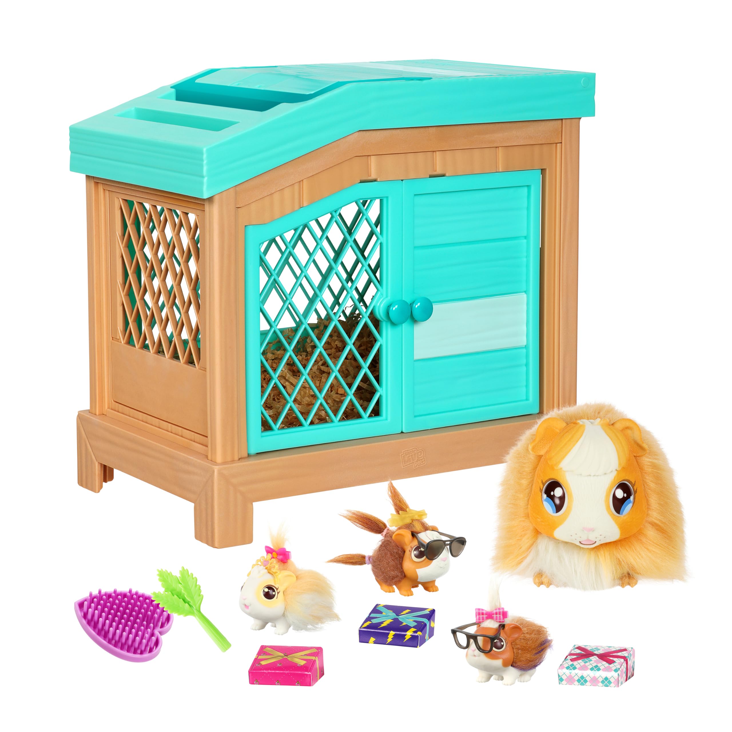 Little Live Pets Mama Surprise Bunny Interactive Playset - Electronic Plush with Hutch for Kids 4-12 17