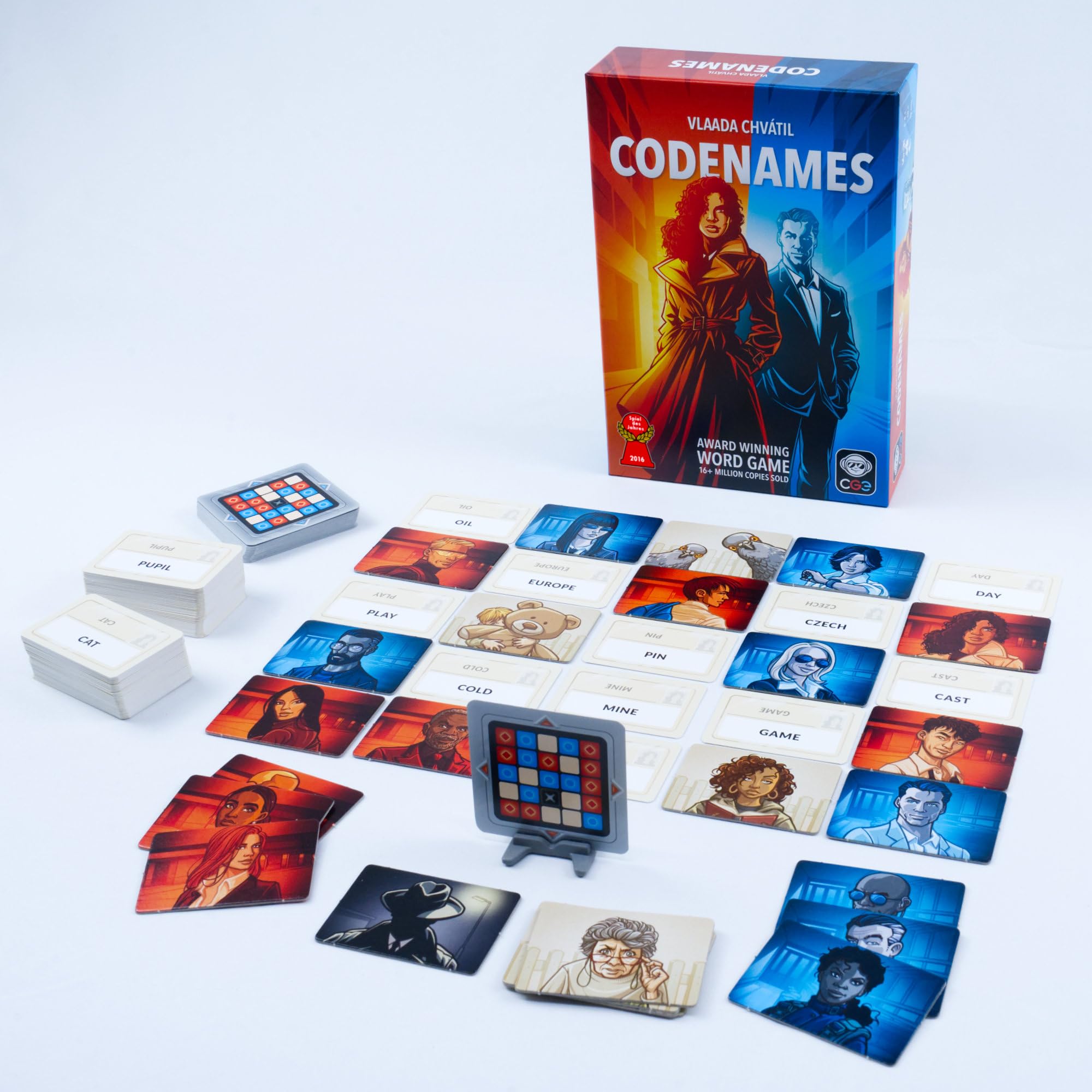 CGE Czech Games Edition Codenames (2025 Edition) Board Game for Kids, Teens, Adults 2