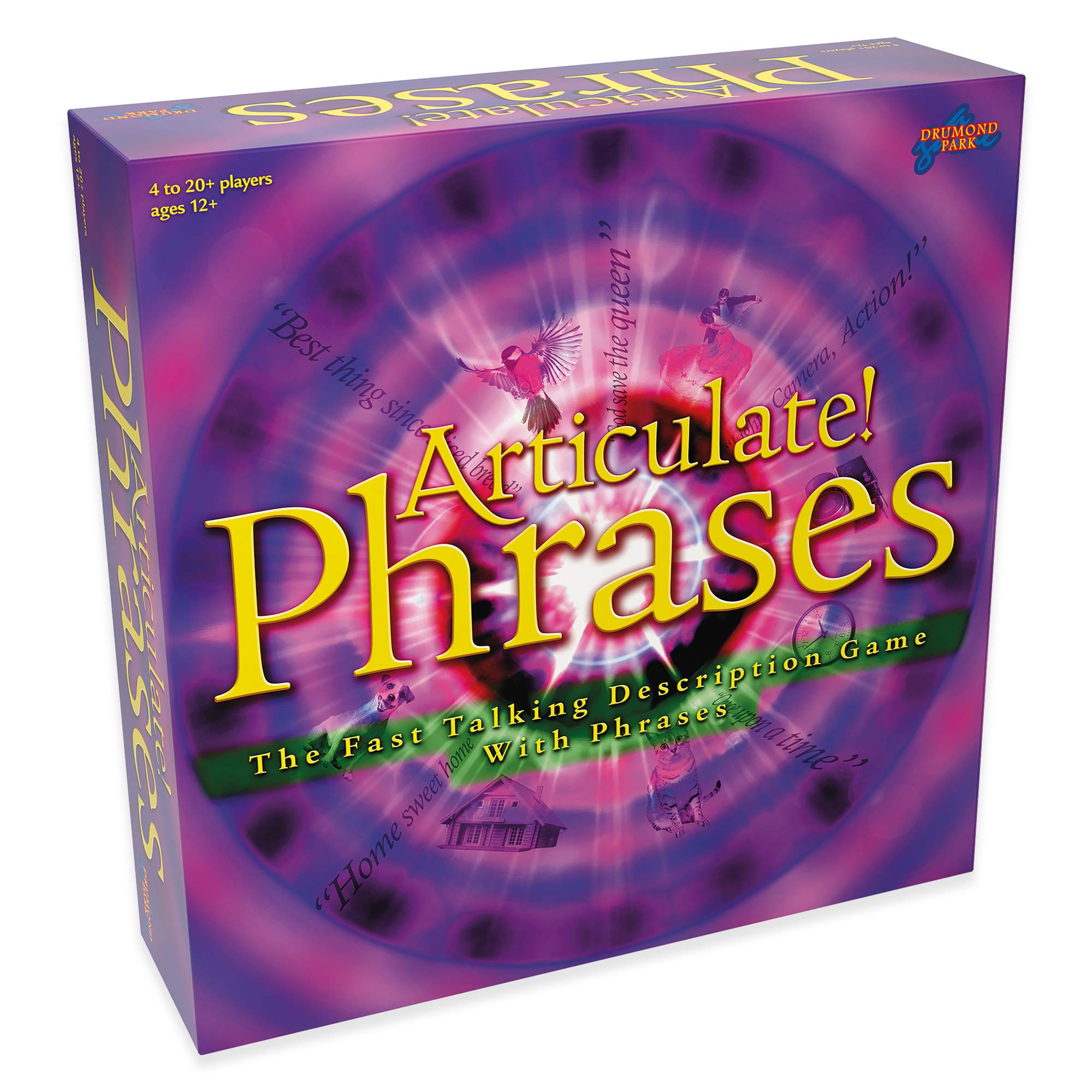 Drumond Park Articulate Phrases Family Board Game - Fast Talking Description Game for Adults & Teens 1
