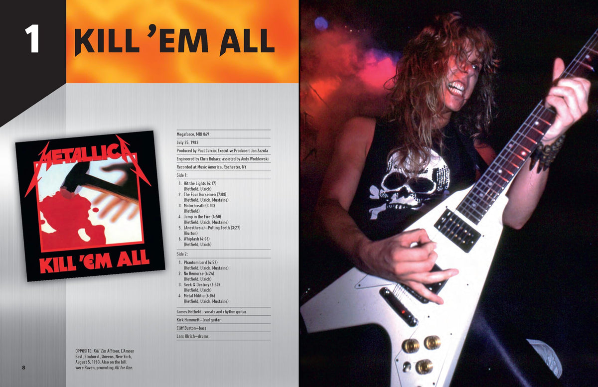 Metallica: Album by Album by Martin Popoff - Heavy Metal Analysis | Hardcover 4