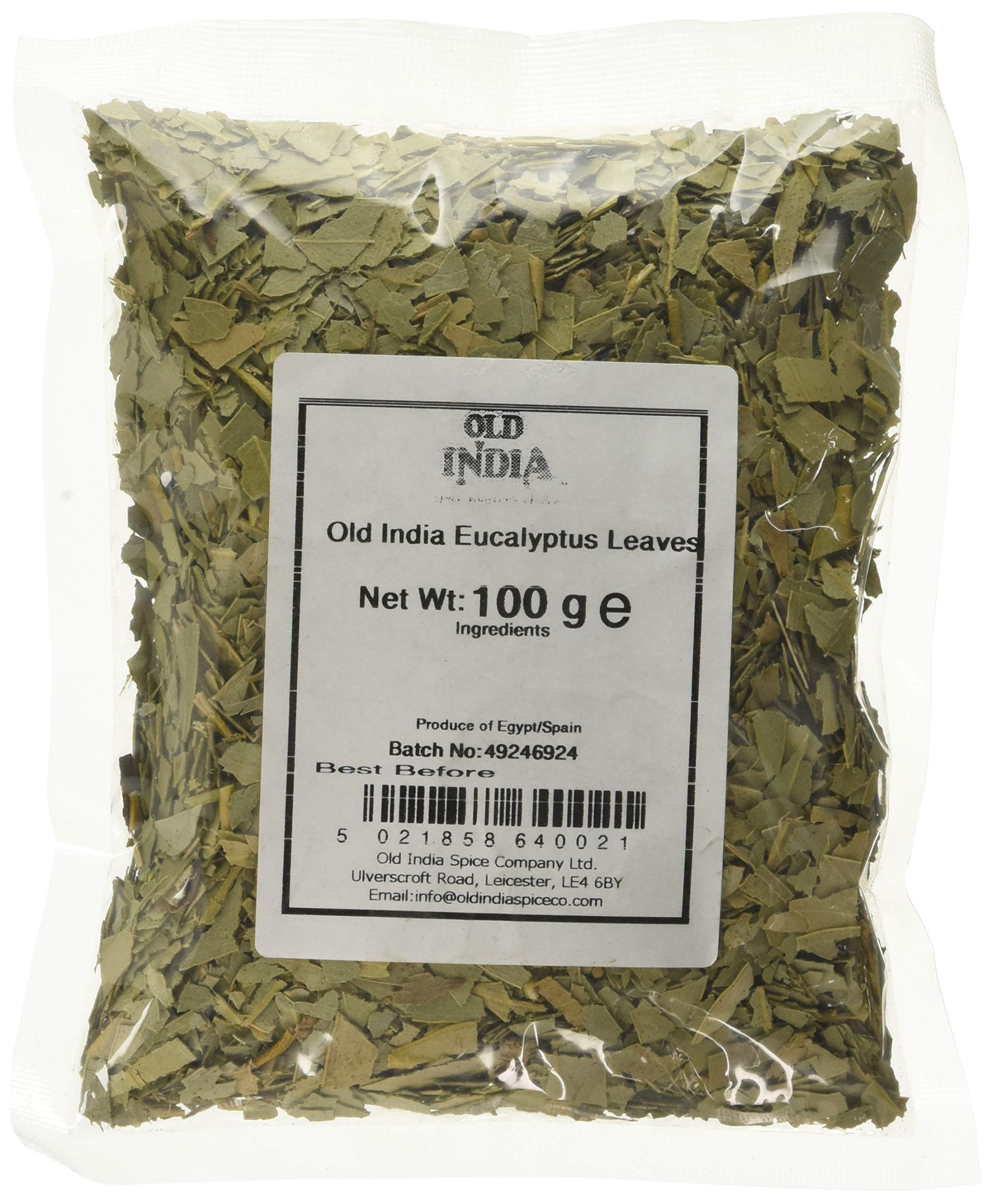 Old India Eucalyptus Leaves - 100g Natural Indian Seasoning | Additive & GMO Free 1