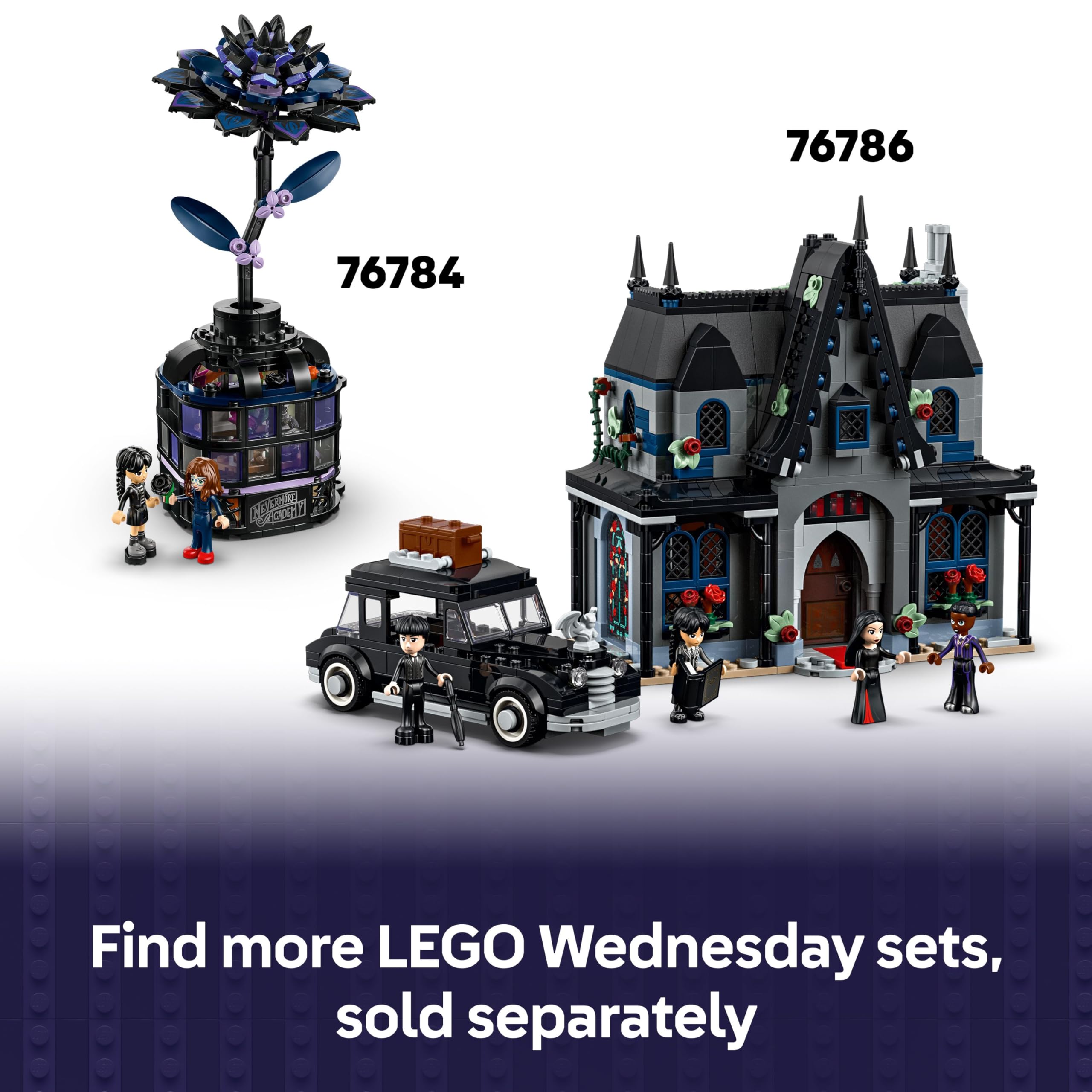 LEGO Wednesday Thing's Apartment - Play & Display Set with Enid Mini Doll 15