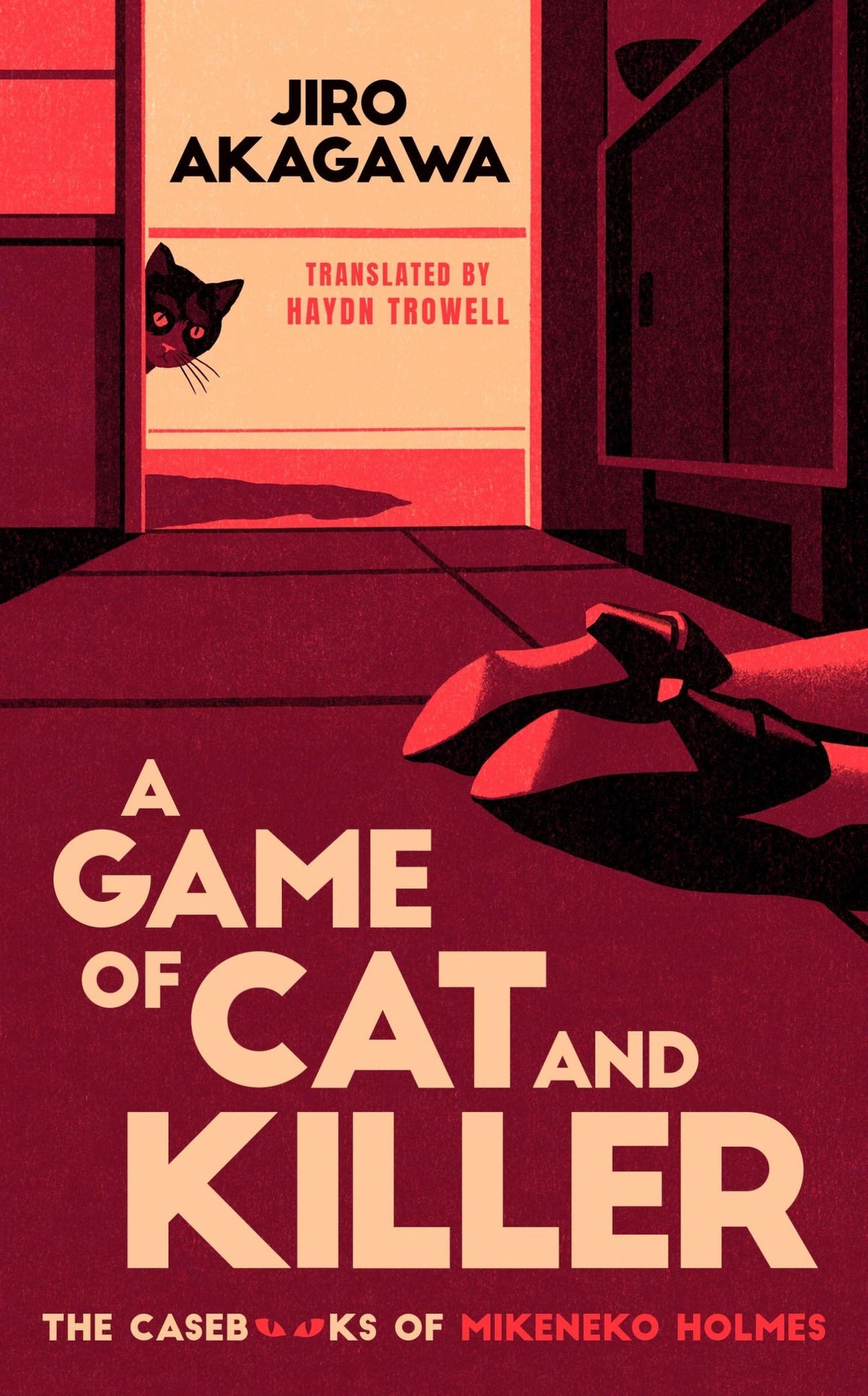 MacLehose Press A Game of Cat and Killer: The Casebooks of Mikeneko Holmes - Hardcover Mystery Novel