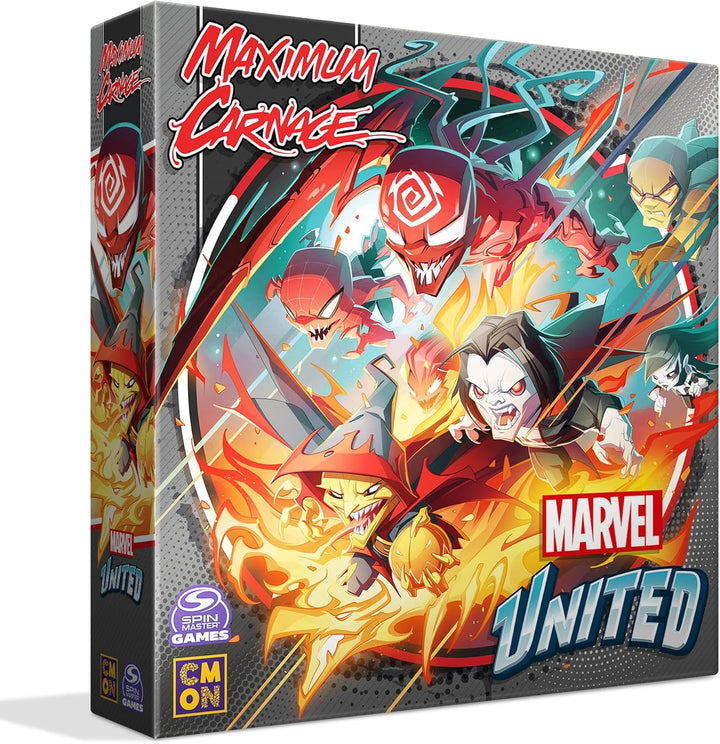 CMON Marvel United: Maximum Carnage Expansion Tabletop Miniatures Strategy Game (CMNMUN018)