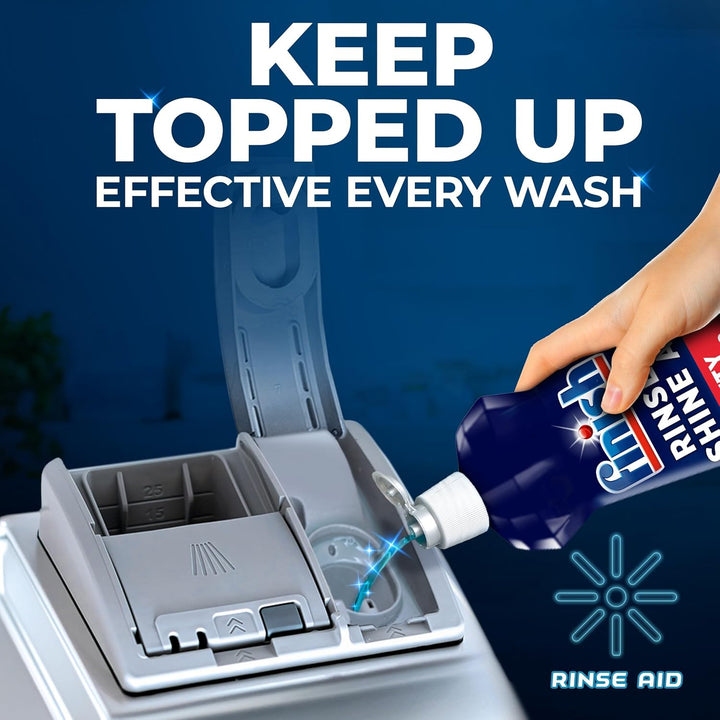 Finish - Rinse Aid for Dishwashers, Original, 800ml