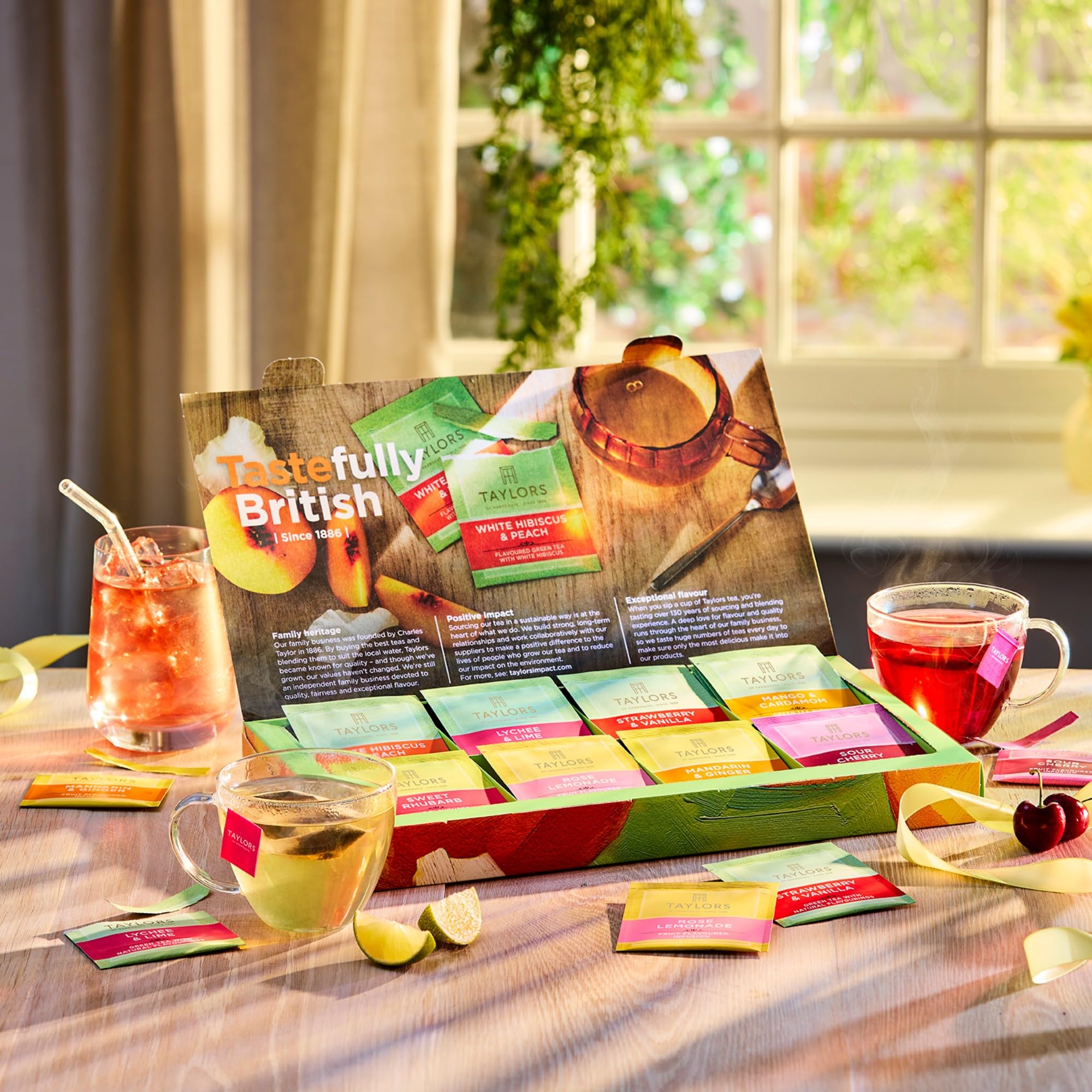 Taylors of Harrogate Assorted Green Teas and Fruit Infusions Selection Gift Box | 48 Count 9