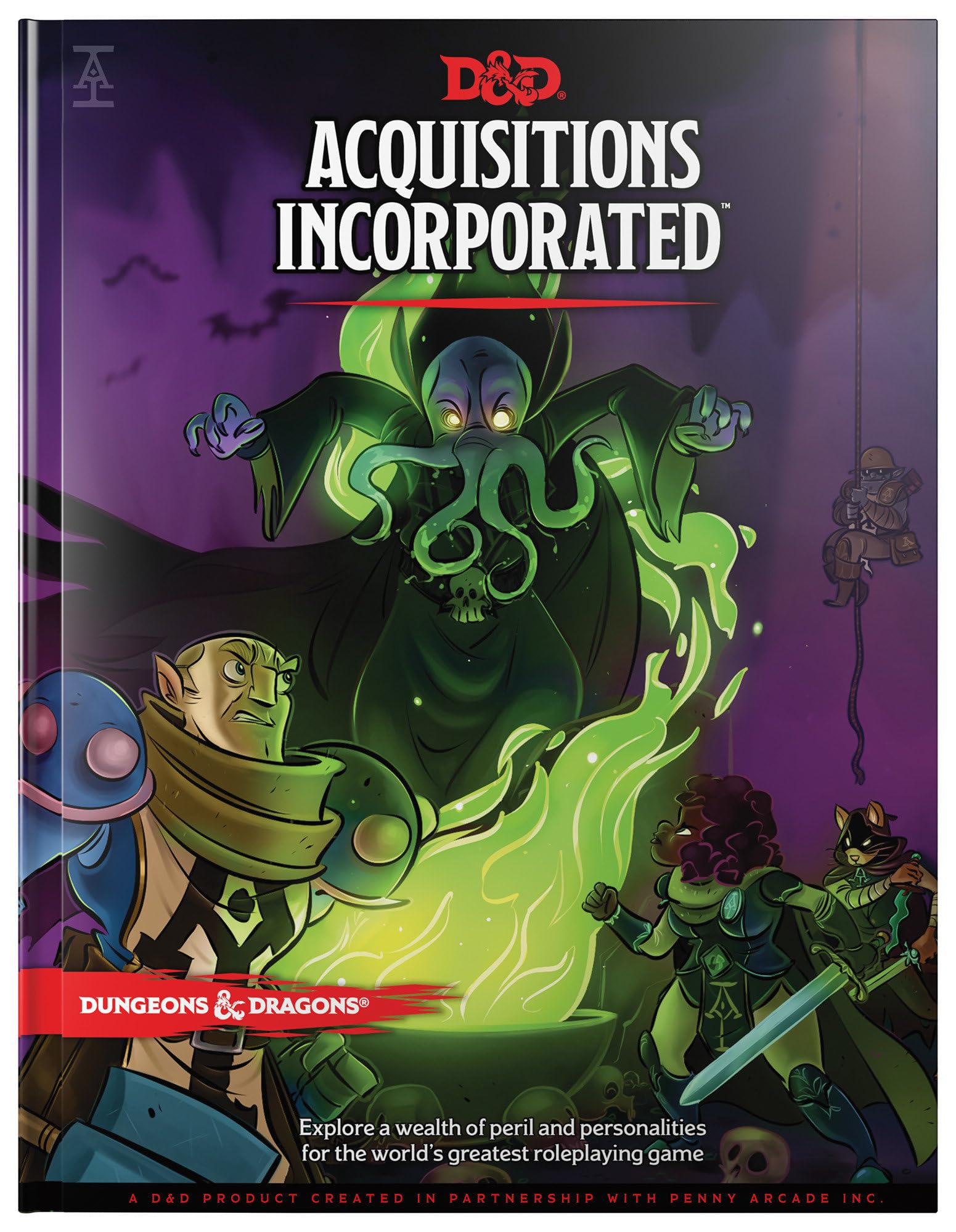 Wizards of the Coast Dungeons & Dragons Acquisitions Incorporated Campaign Accessory Hardcover Book