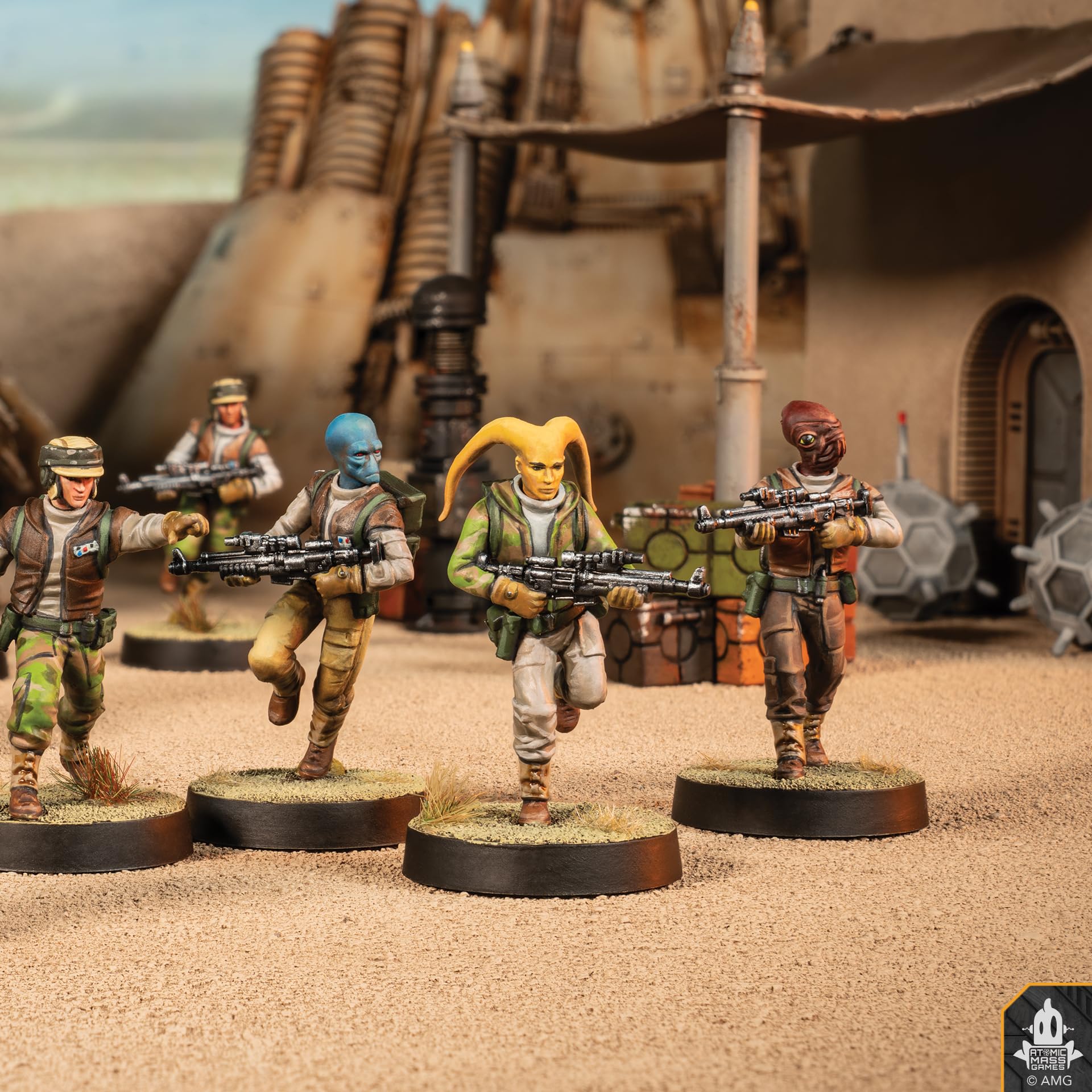 ATOMIC MASS GAMES Star Wars Legion: Rebel Troopers Expansion | 11 Miniatures | Age 14+ 5