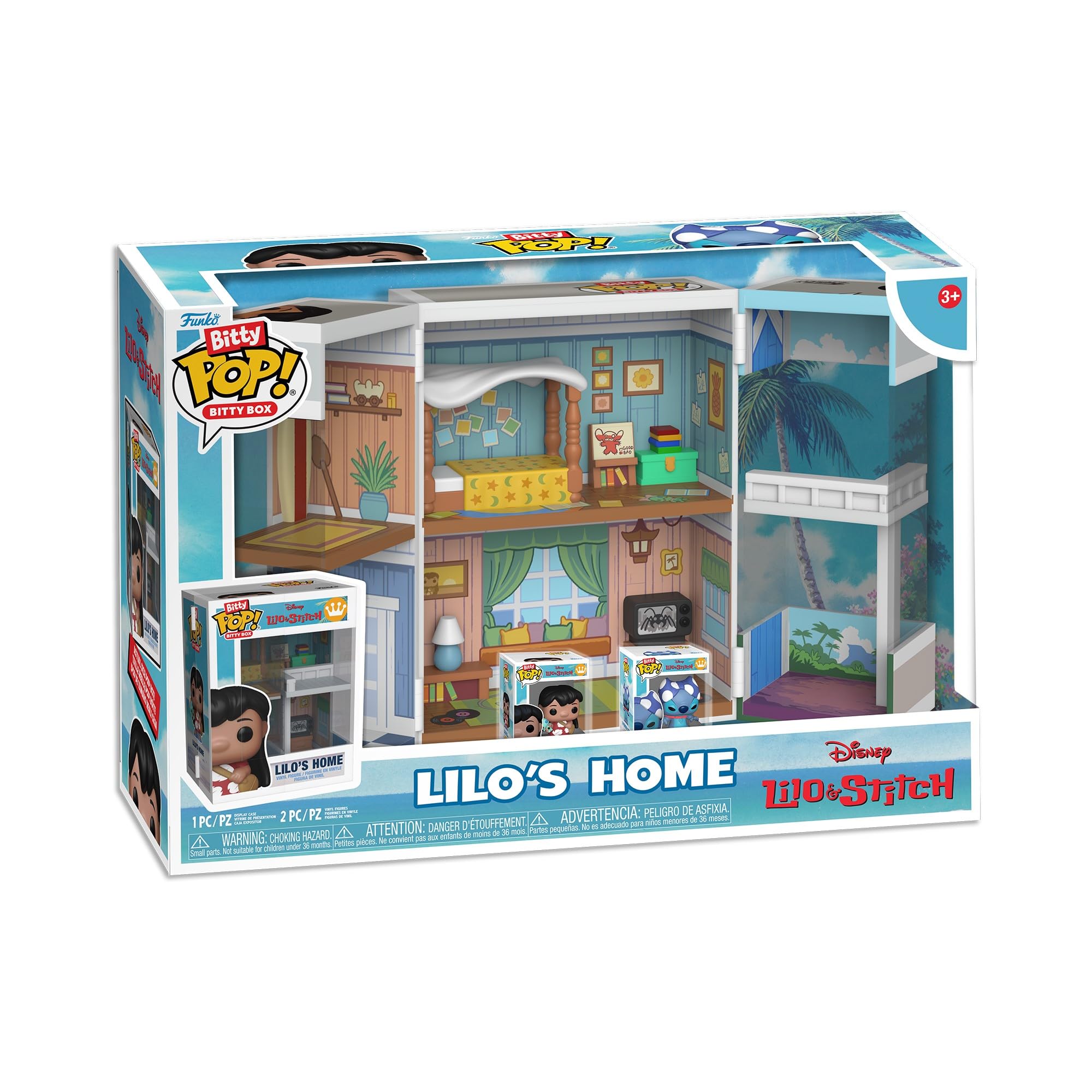 Funko Bitty Pop! Bitty Boxes: Lilo & Stitch - Lilo's Home Playset | Vinyl | Multicolor 1