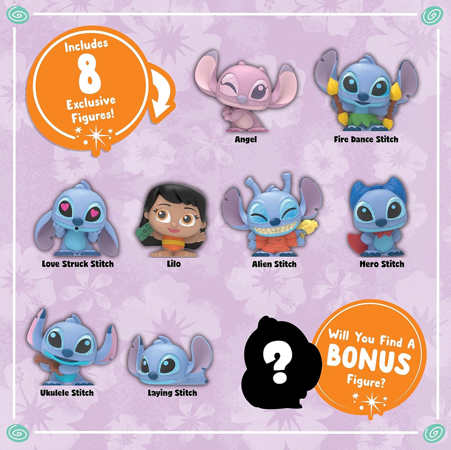 Disney Doorables Stitch Collector Pack - 8-Piece Figurine Set for Kids 5-12 4