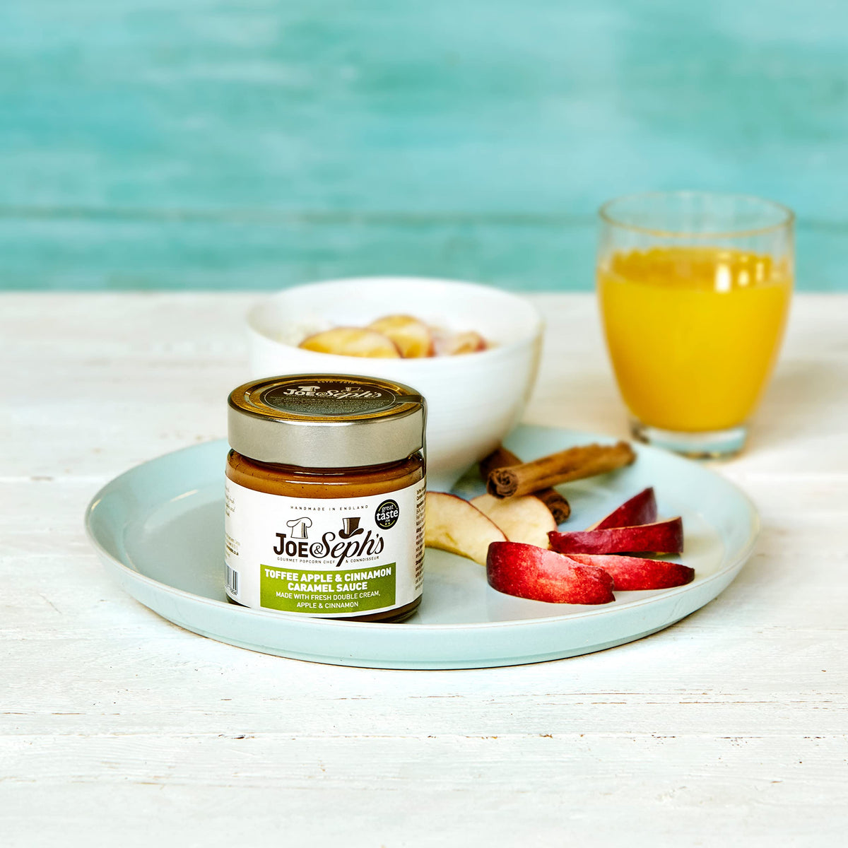 Joe & Seph's Toffee Apple and Cinnamon Caramel Sauce - 2 x 230 g