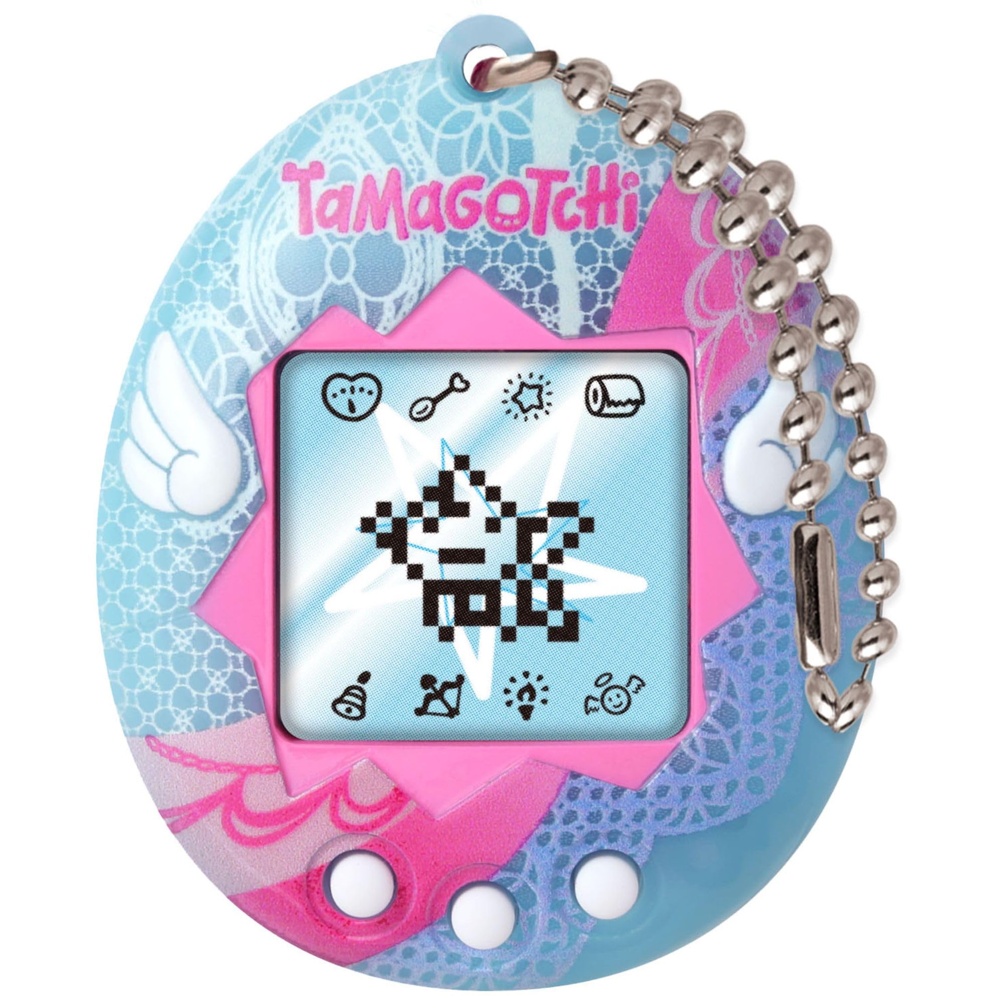 Tamagotchi Original Angel Lace Digital Pet - Electronic Virtual Pet Toy for Kids 8+ 1