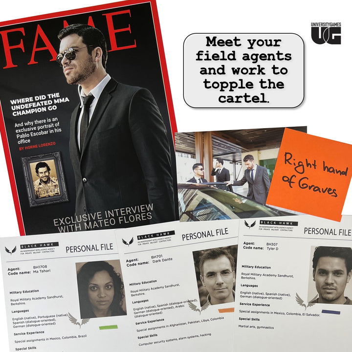 Murder Mystery Party: Mission Black Hawk Live Case File