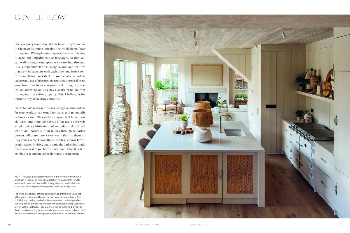 Frances Lincoln The Organic Home - Interior Design Hardcover, 240 Pages