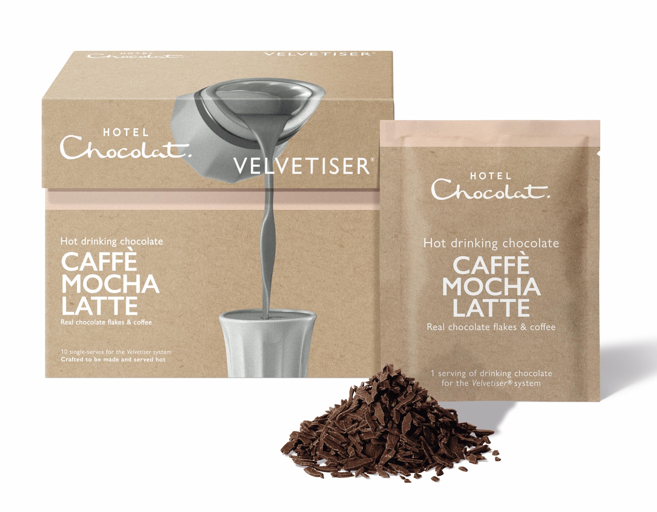 Hotel Chocolat - Caffè Mocha Latte Sachets (10-Pack) 1