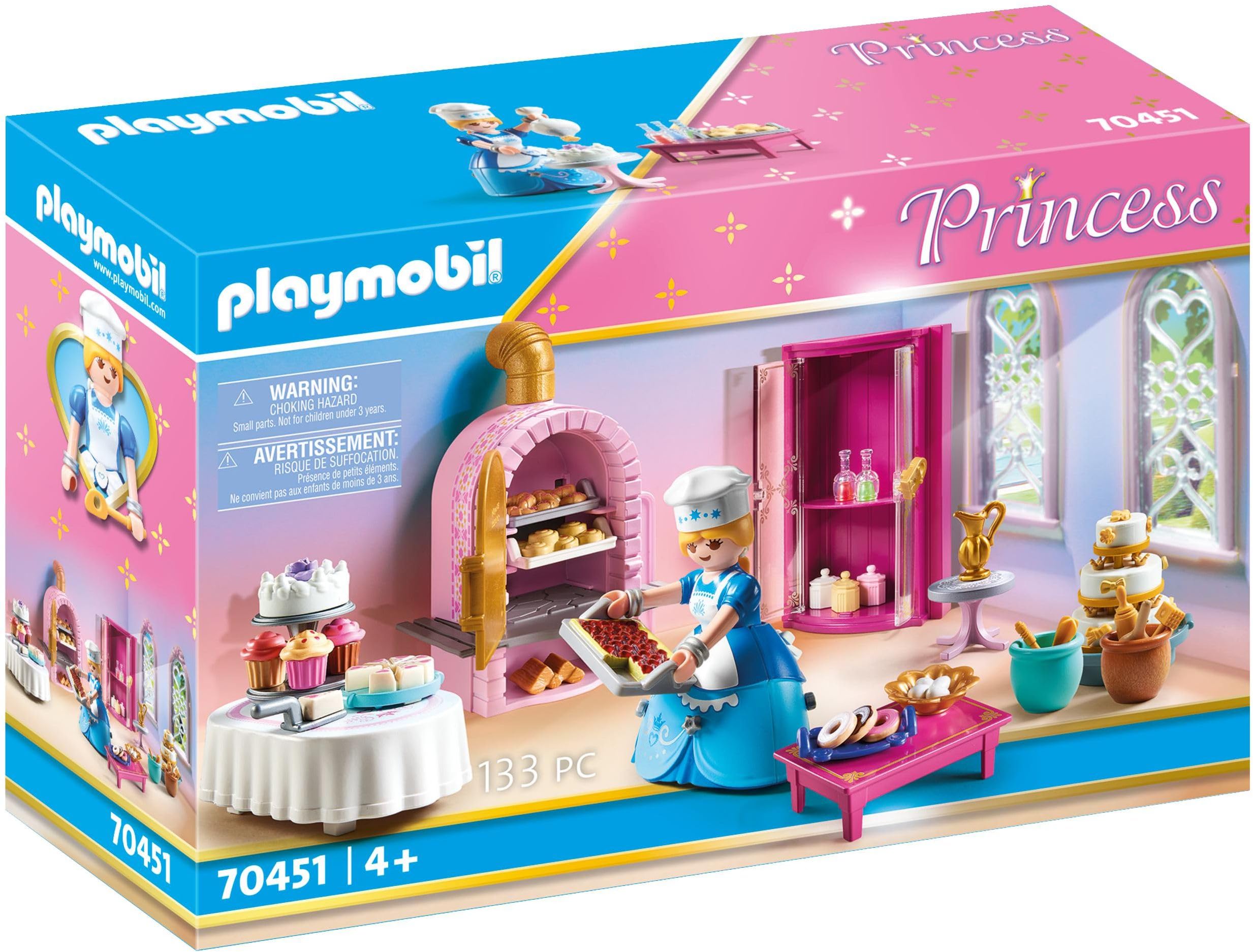 Playmobil 70451 Princess Castle Bakery Playset - Imaginative Role-Play for Ages 4+
