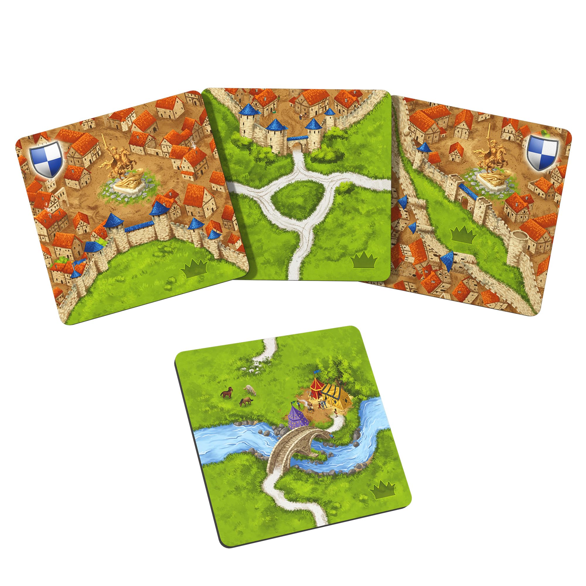 Hans im Glück Carcassonne: Jousts & Crests Expansion 6 Refresh Board Game | 5 Players | Ages 7+ 3