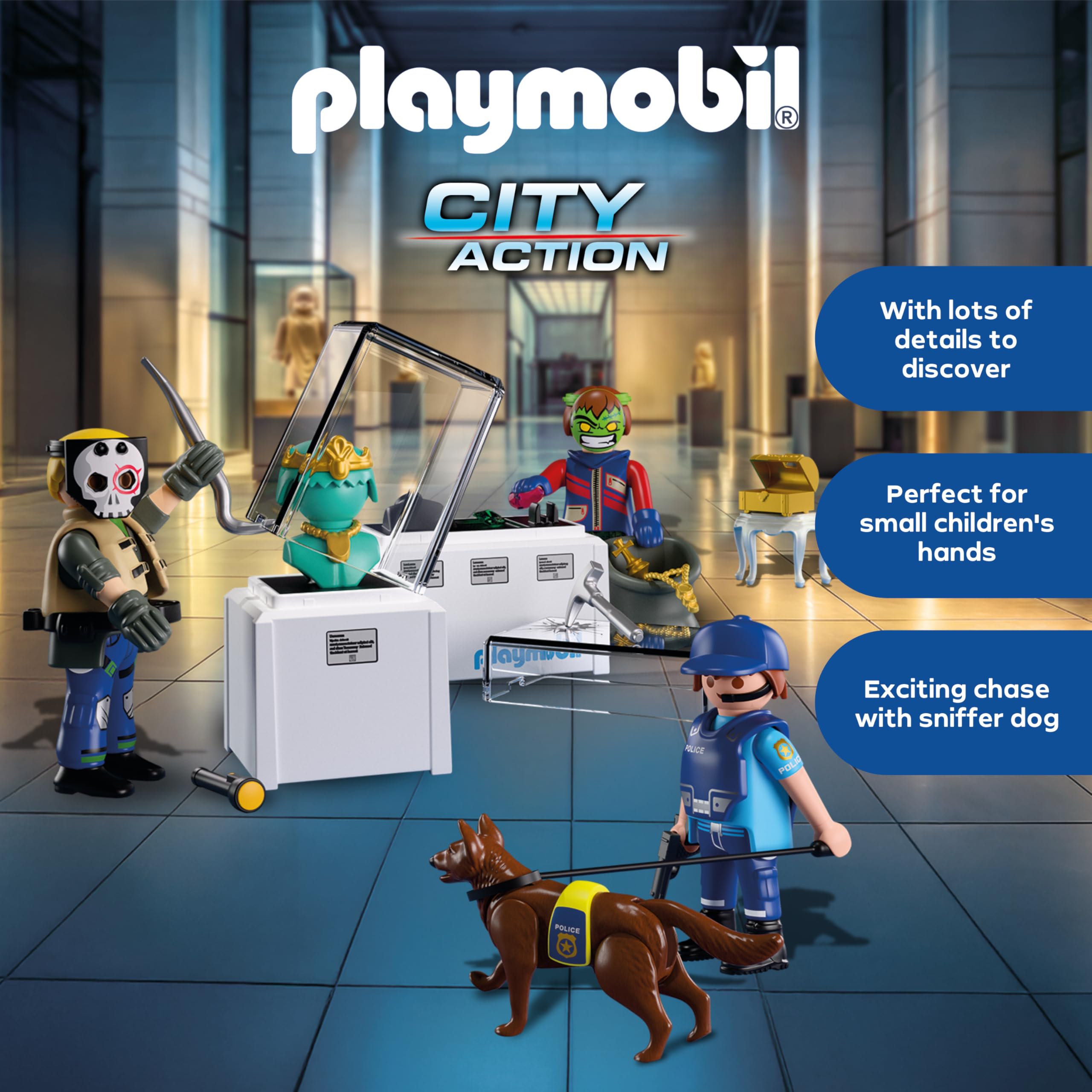 Playmobil Diamond Heist Action Figures - Ages 4+ 3