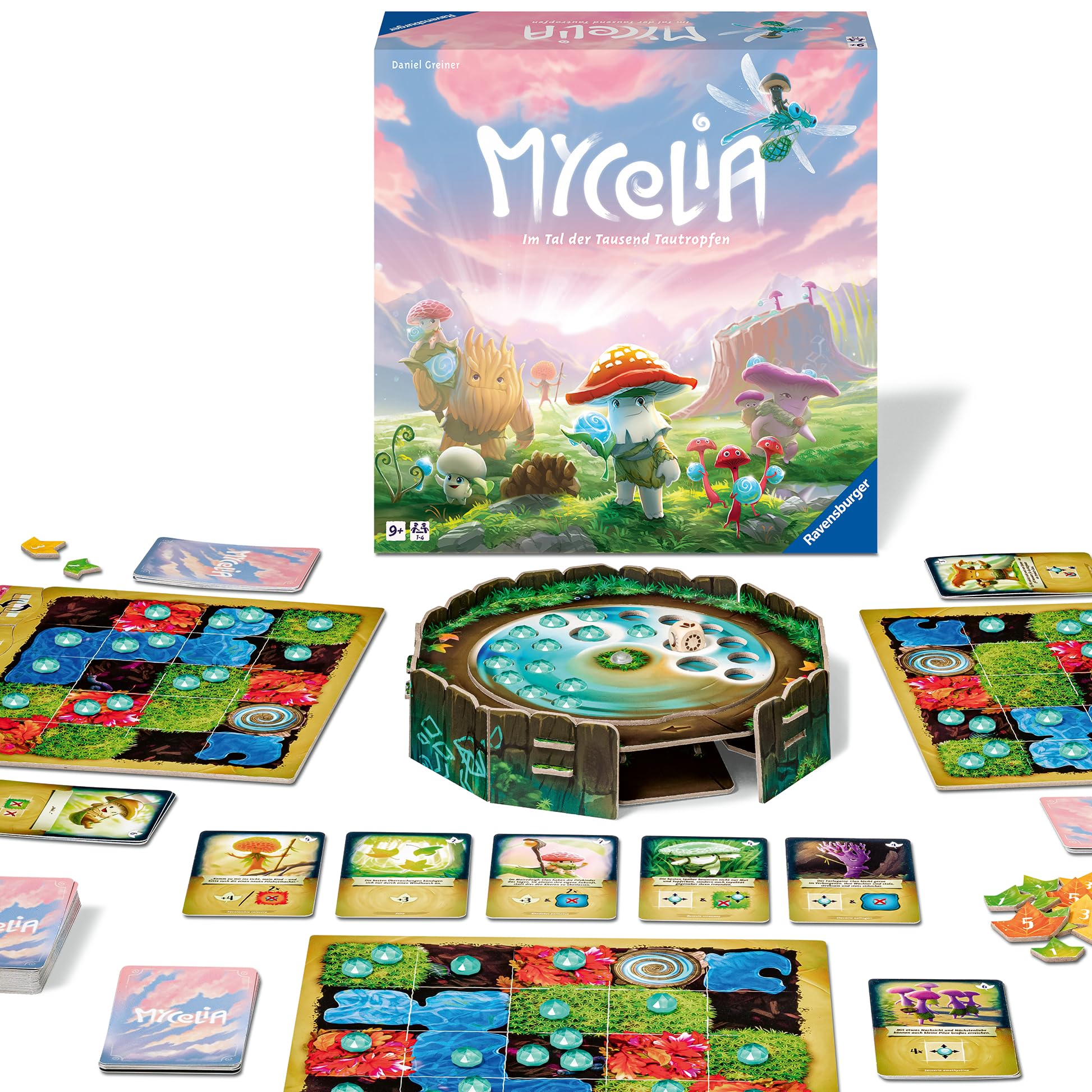 Ravensburger Mycelia Strategy Board Game | 1-4 Players | Ages 9+ | 45 Min Playtime