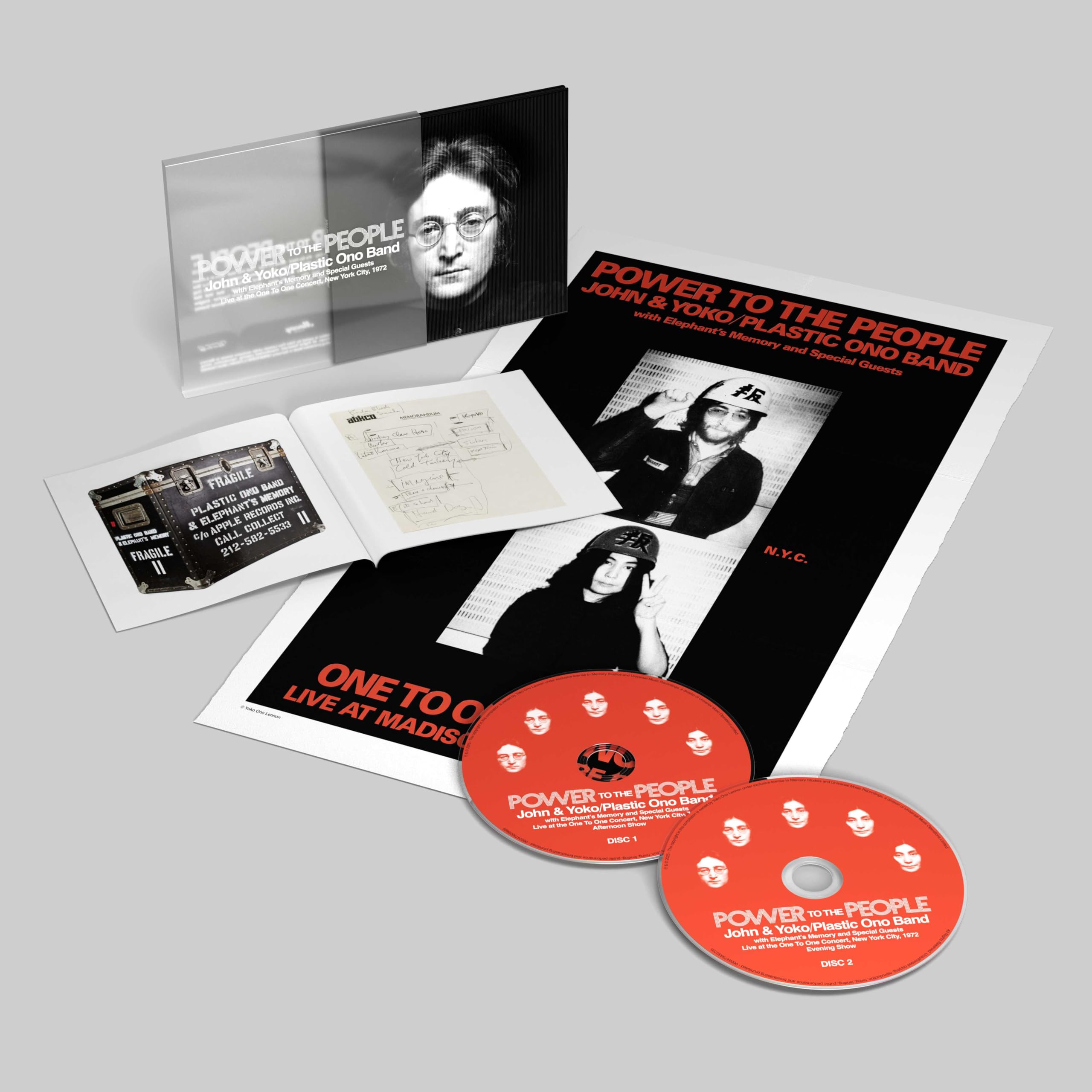 John Lennon & Yoko Ono - Power To The People: Live at Madison Square Garden 1972 (2CD Deluxe Edition)