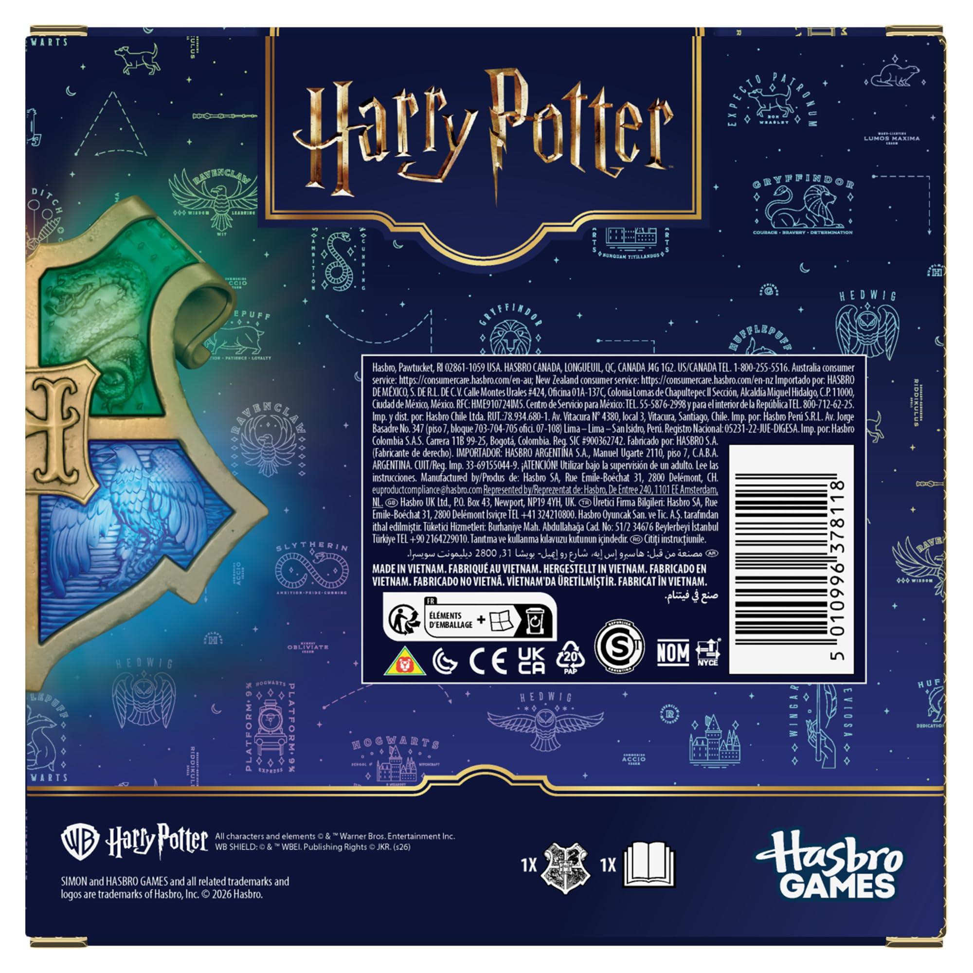 Hasbro Gaming Simon Harry Potter Edition Handheld Electronic Memory Game for Ages 8+ 8