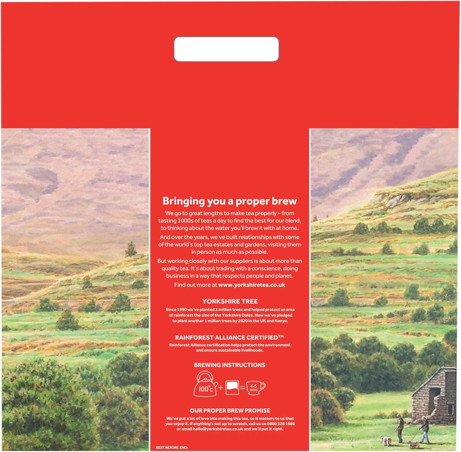 Yorkshire Tea 480 Bags - Ethically Sourced Black Tea Blend 4