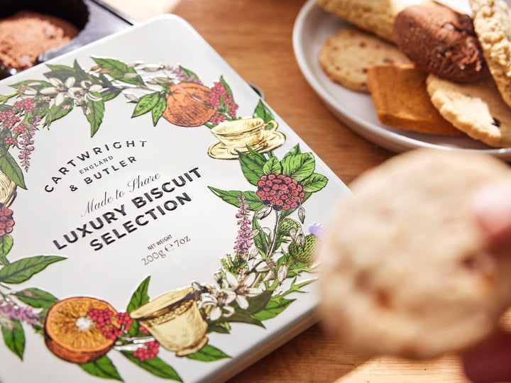 Cartwright & Butler Luxury Biscuits Selection - Assorted Treats in Collectible Tin