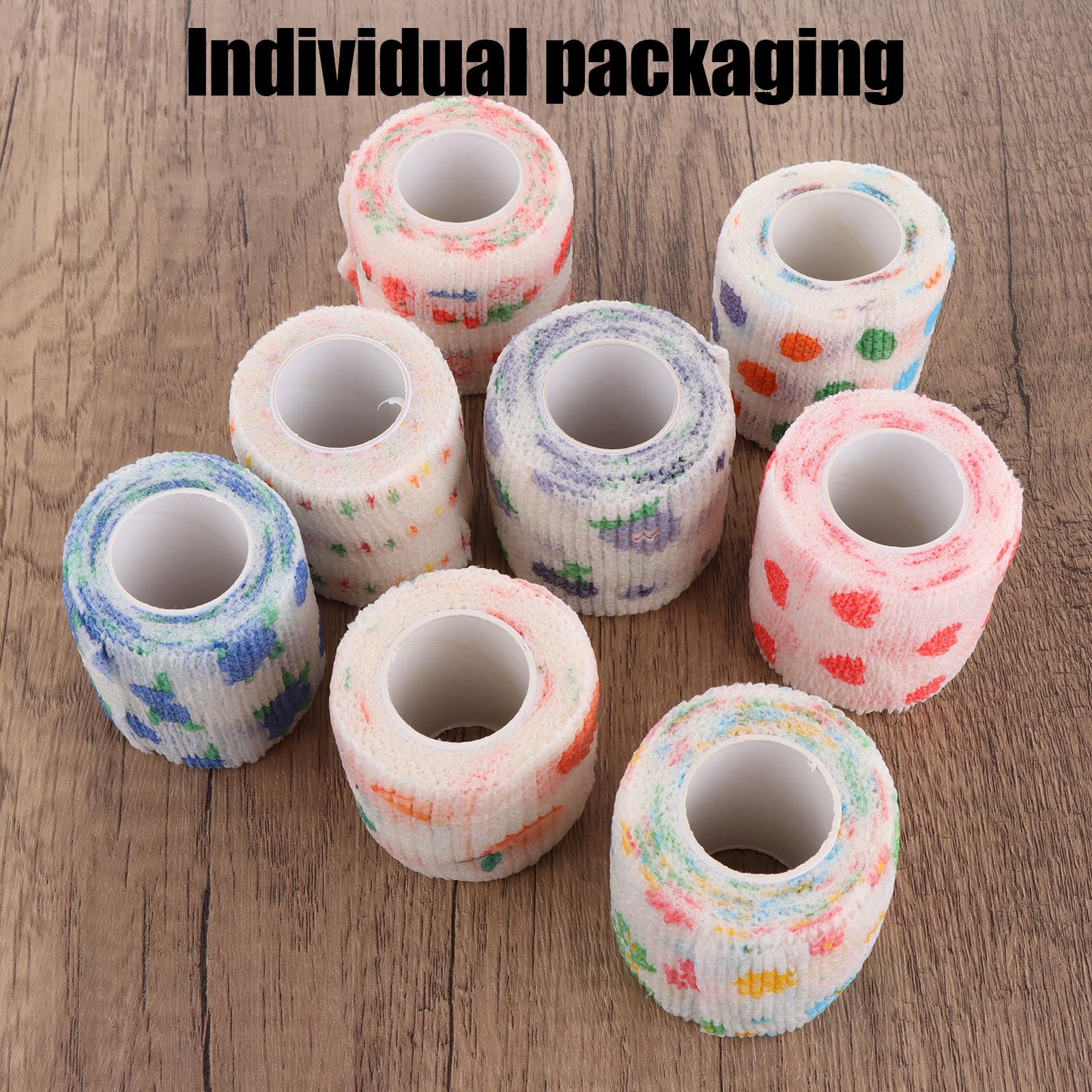 ASelected Self-Adhesive Bandage - 8 Rolls, 5cm x 4.5m | Breathable & Stretchable 4