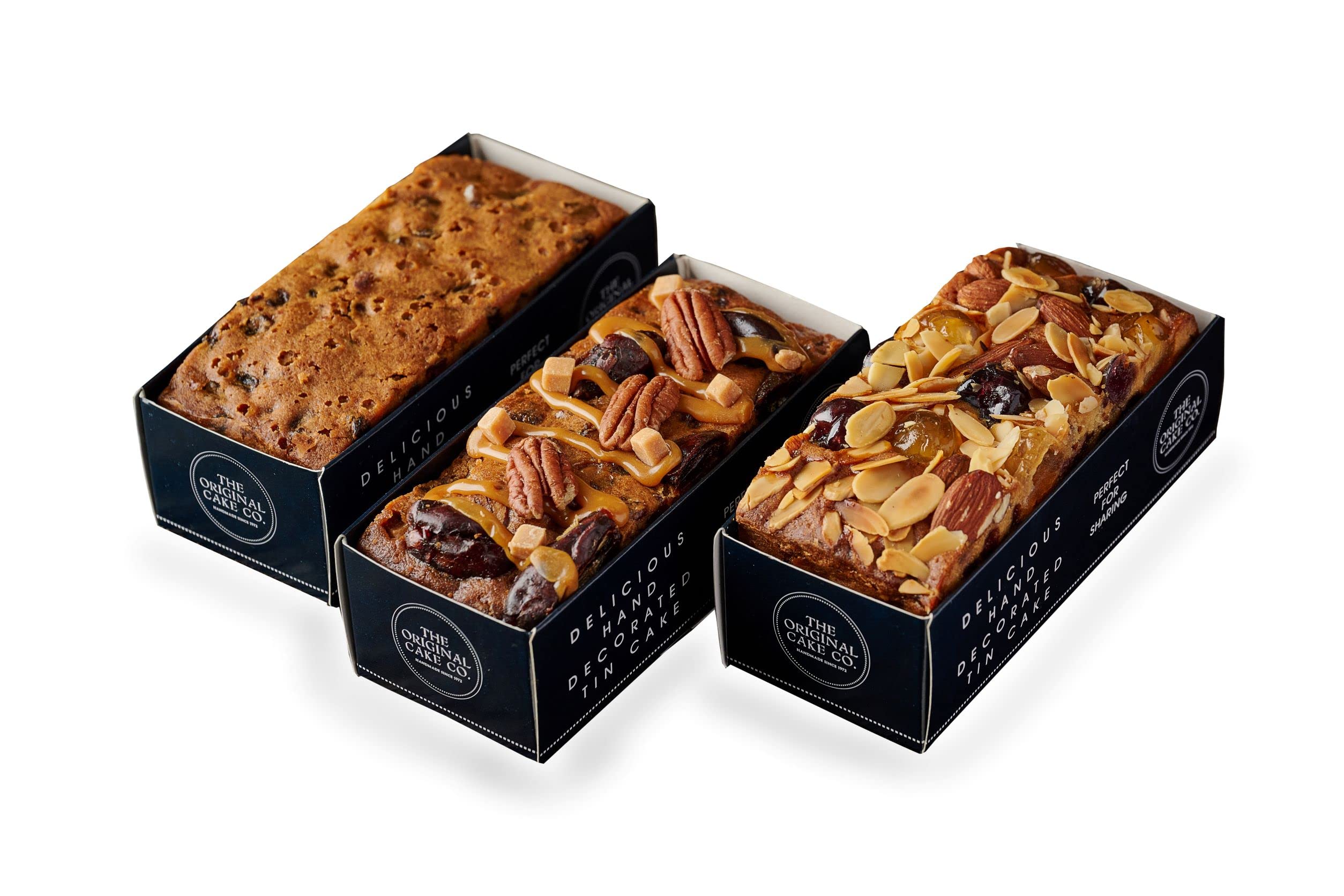 The Original Cake Company - Trio of Fruit Cake Selection with Butter, Genoa & Salted Caramel Date 6