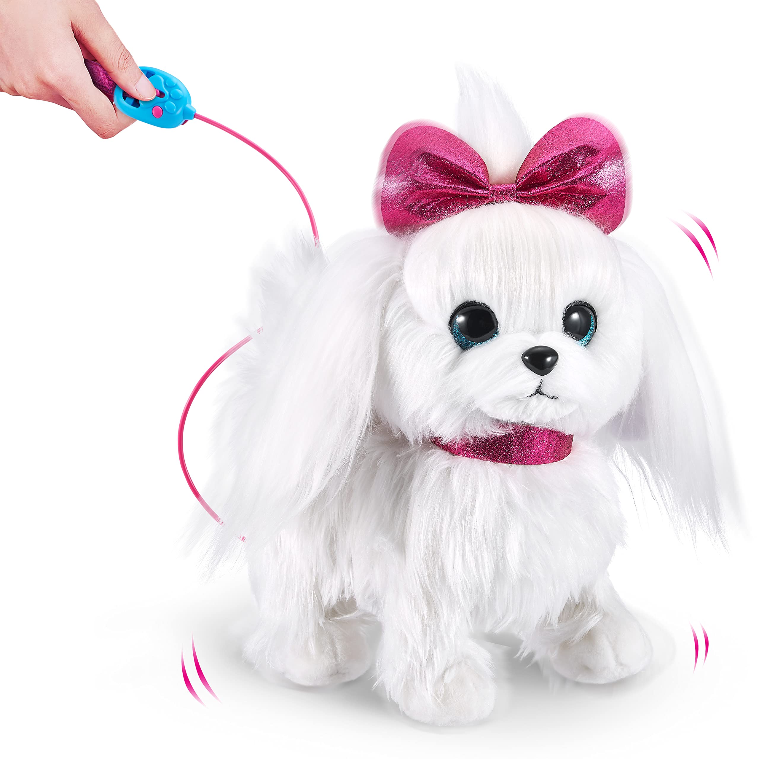 Pets Alive Lil' Paw Paw The Walking Puppy Robotic Toy | Electronic Plush | Pink 4