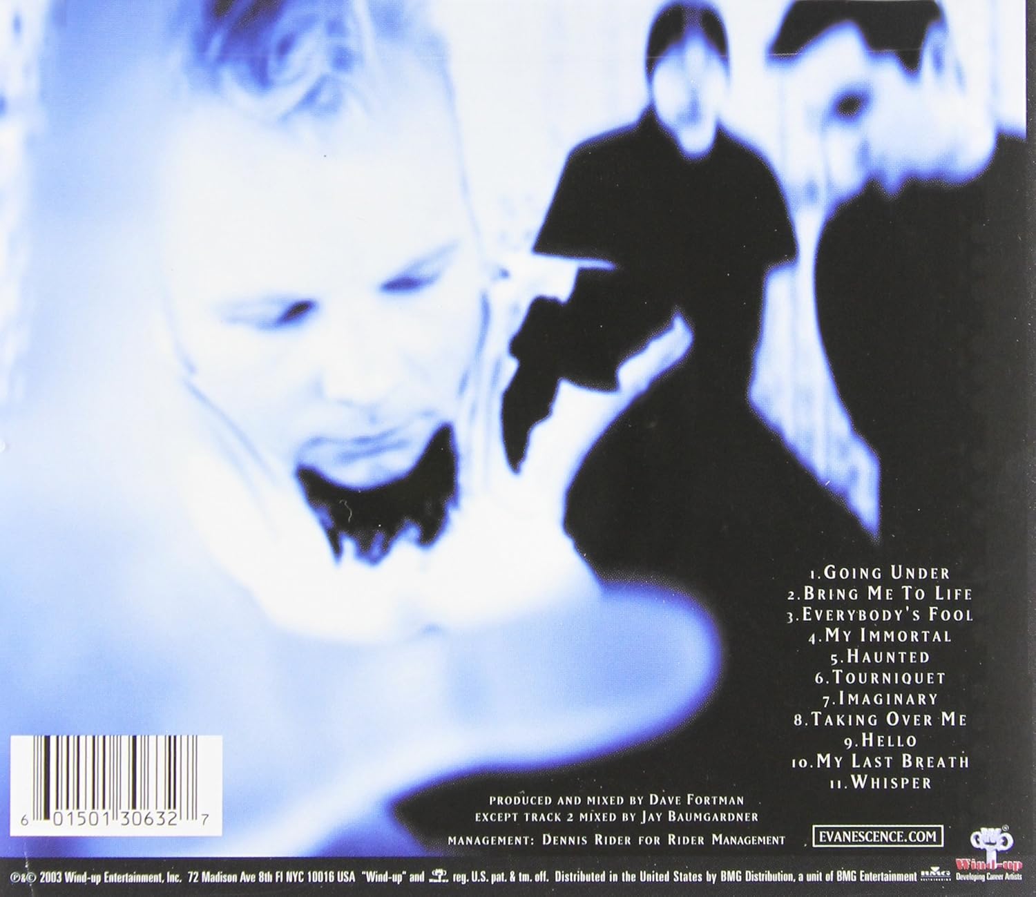Evanescence - Fallen Audio CD 2