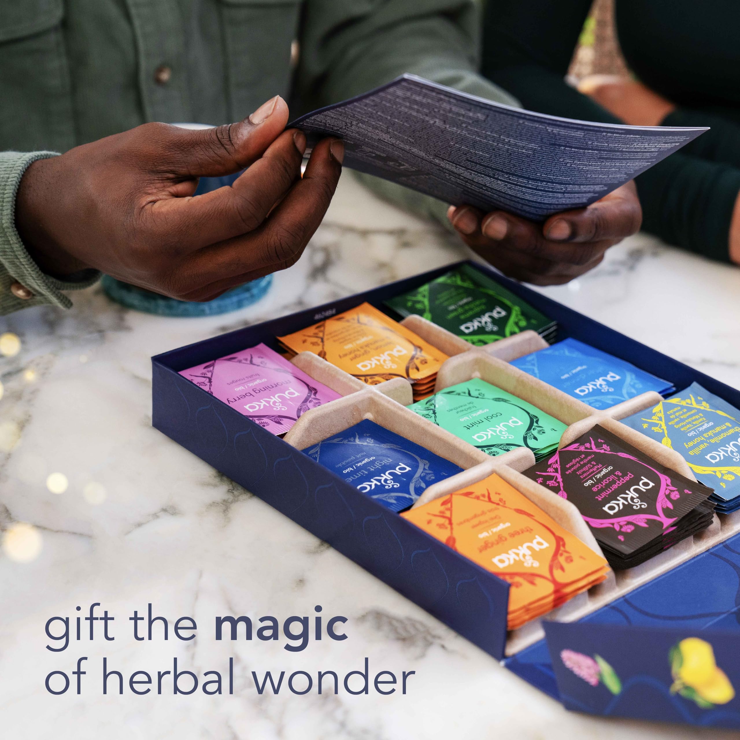 Pukka Herbs Premium Herbal Tea Selection Gift Set Box | 45 Sachets, 9 Organic Blends 2