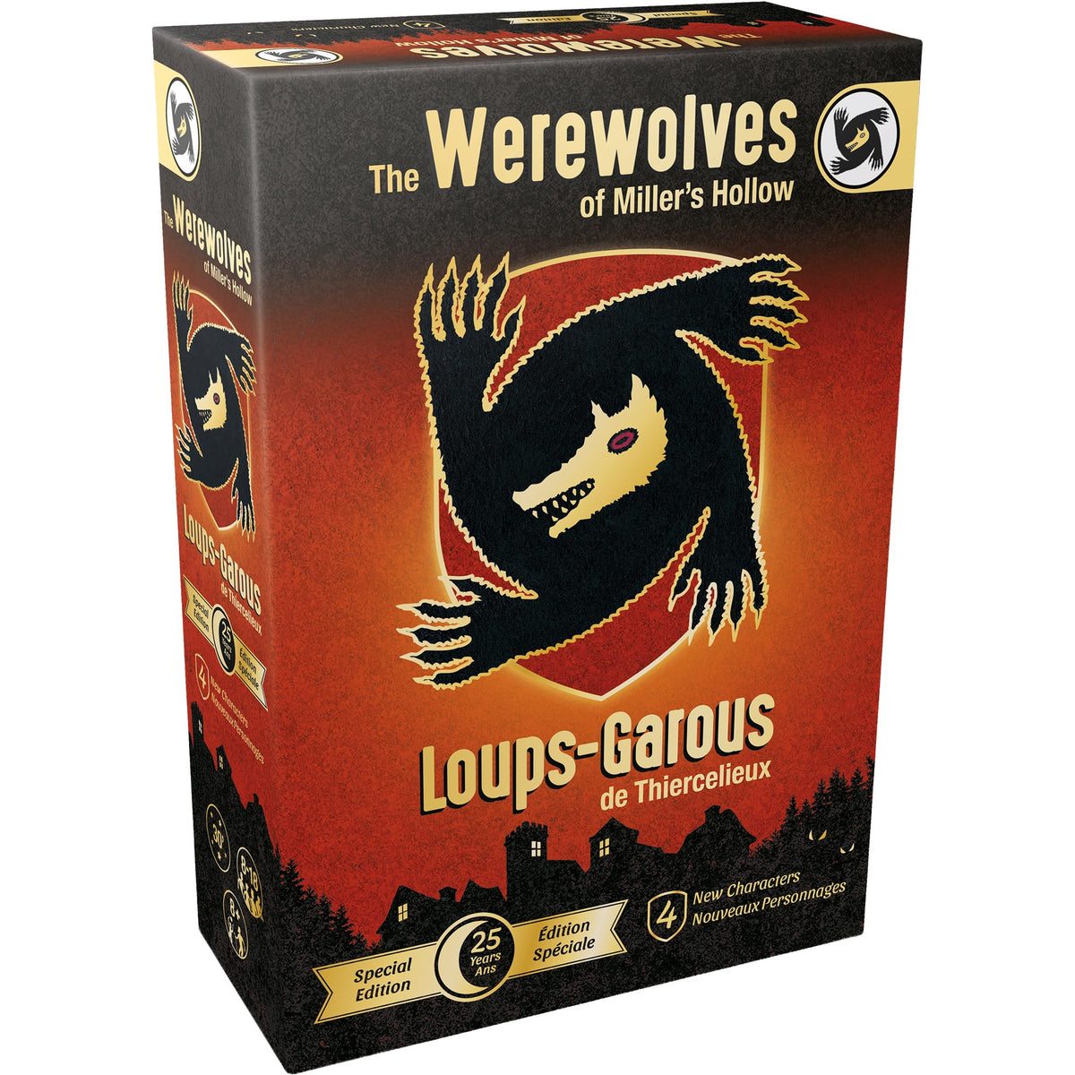 Zygomatic Werewolves of Miller Hollow Limited Edition 25 Years - Social Deduction Party Game | 8-18 Players | 30 Minutes