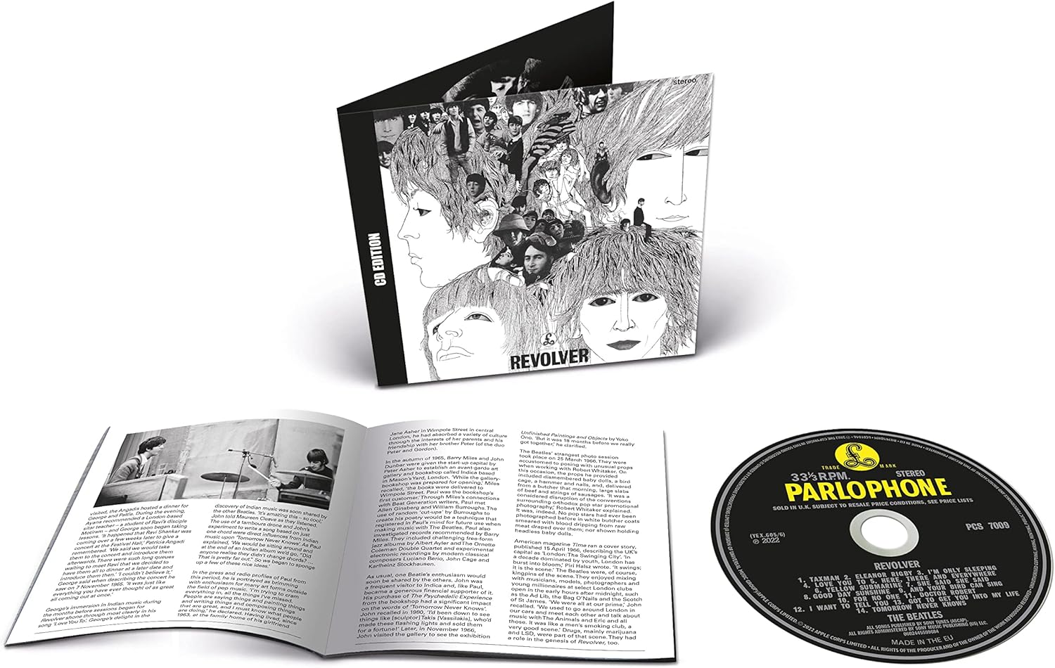 The Beatles REVOLVER Vinyl Album - Enhanced Mix from Original Master Tapes