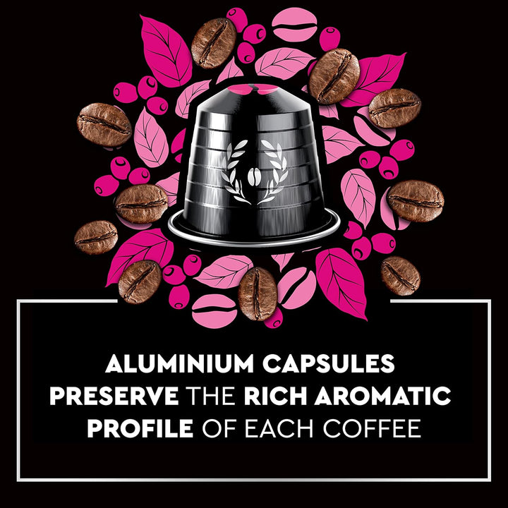 Carte Noire Espresso Intense - 100% Arabica Nespresso Compatible Aluminium Capsules, 60 Capsules