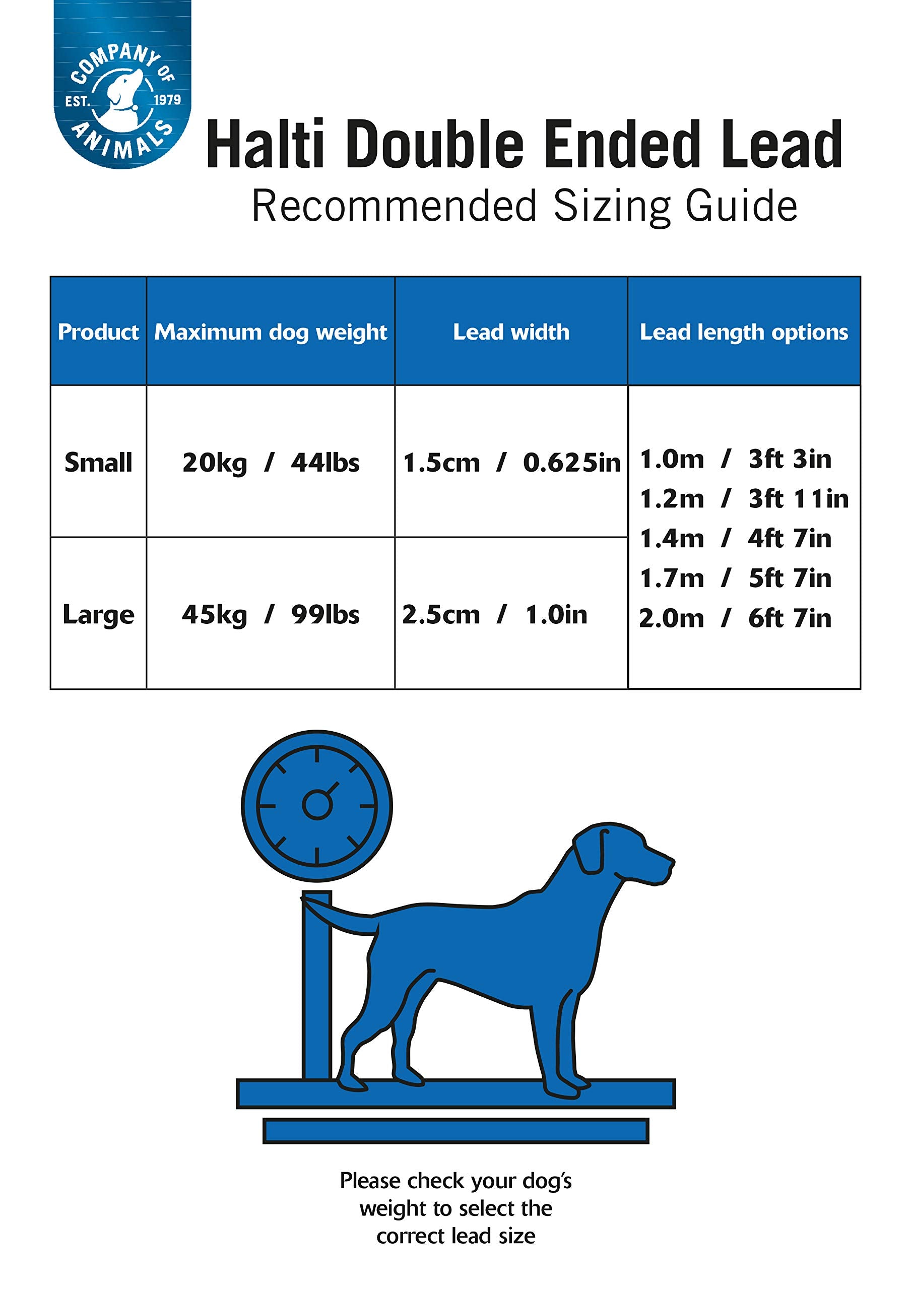 Halti Double-Ended Lead for Dogs - Large, Purple, 2m | Neoprene Padded, Hands-Free Capable 6