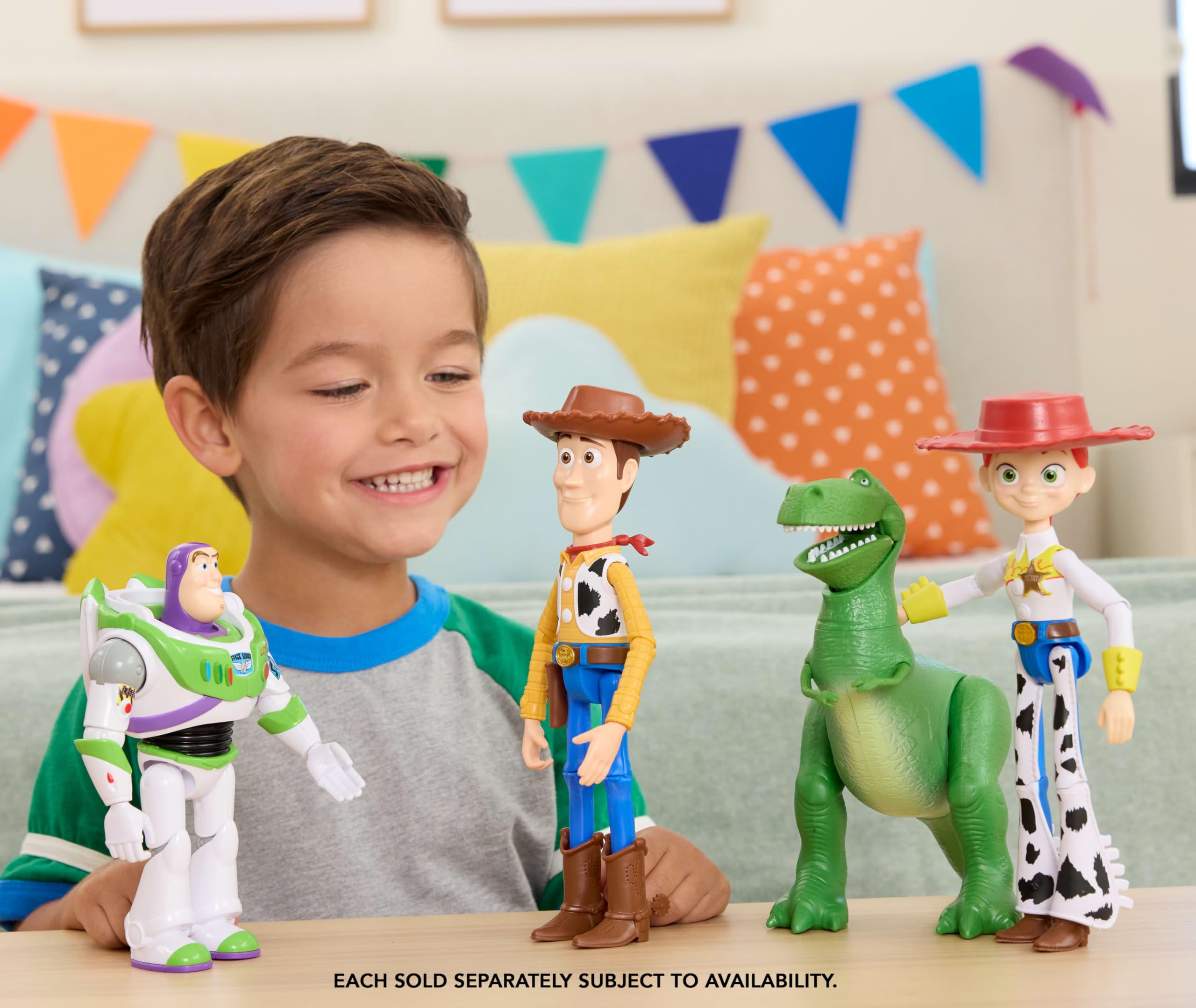 Mattel Disney and Pixar Toy Story 5 Rex Action Figure - 7.25 Inches Tall, 8 Posable Joints 2