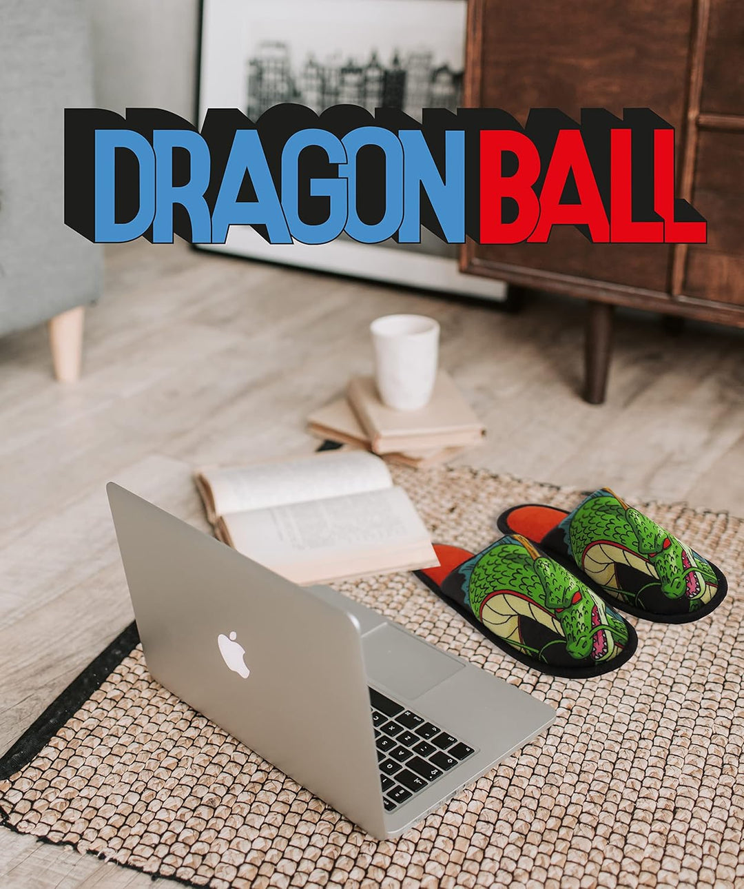 CYPBRANDS Shenron Dragon Ball Z Slippers - Soft Open House Design for Dragon Ball Fans